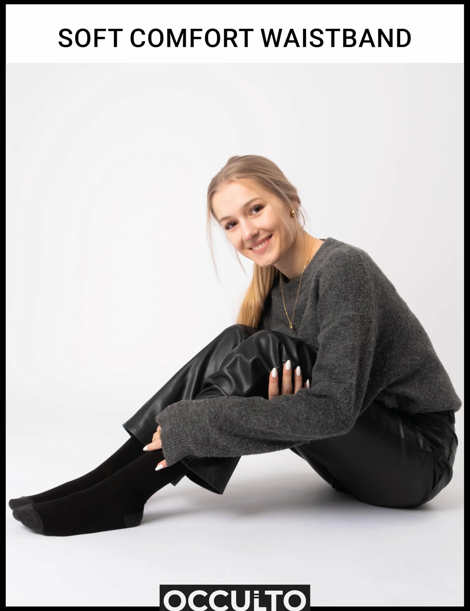 Occulto wzorzyste skarpetki damski 10 pack (model: Michaela)