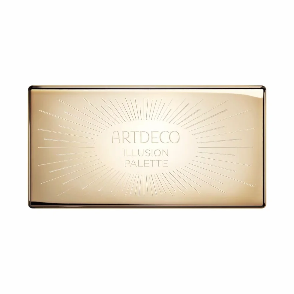 ARTDECO Paleta Illusion for cheeks & eyes – must have paleta czterech cieni do powiek i jednego różu z wbudowanym lusterkiem – 1 x 1 szt