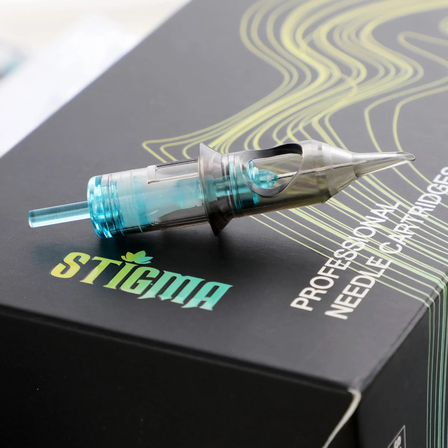 STIGMA 50 sztuk kartridży do tatuażu jednorazowych igieł # 10 Bugpin Round Liner Cartridge 3RL 5RL 7RL 9RL 11RL EN02B-50KIT-R