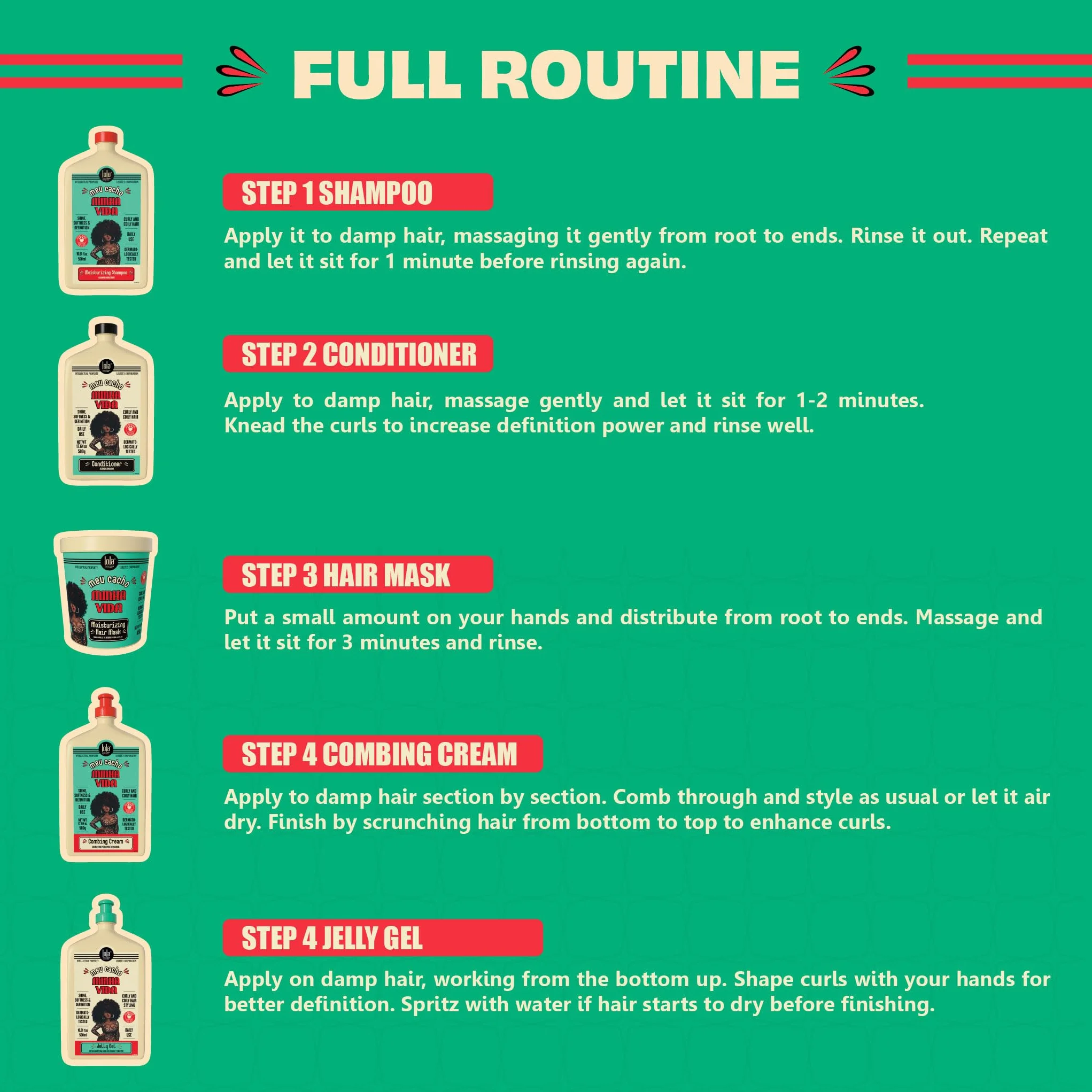 Lola My Curl, My Life Krem do czesania Cachos Memorizer Curls 500 Ml