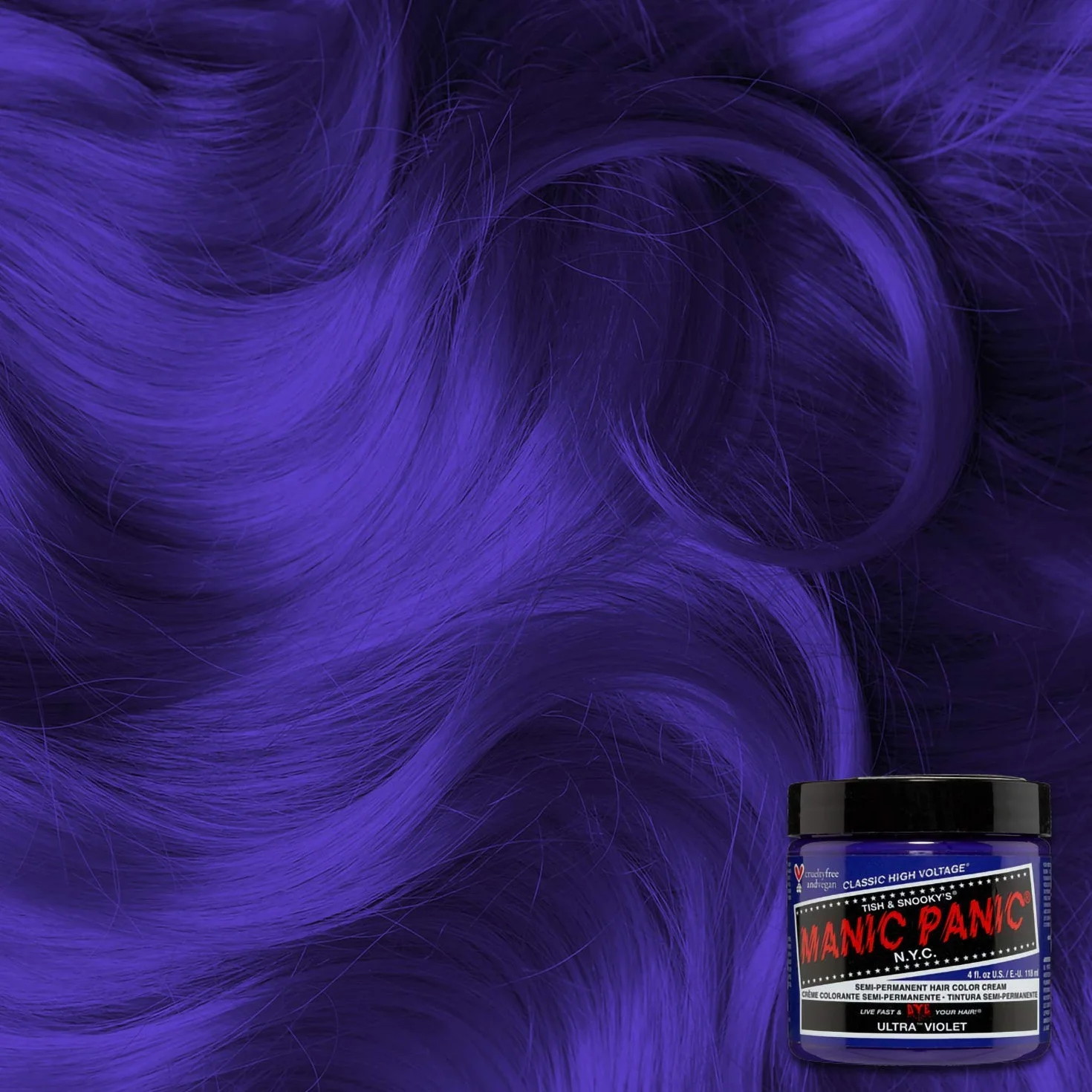Manic Panic High Voltage Classic Hair Dye (Ultra Violet)