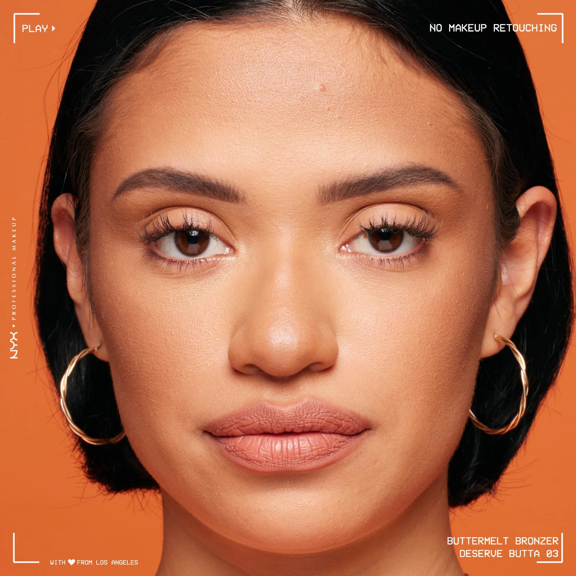NYX Professional Makeup Bronzer Deserve Butta 5 g, utrzymuje się do 12 h, odporny na rozmazywanie, bez transferu
