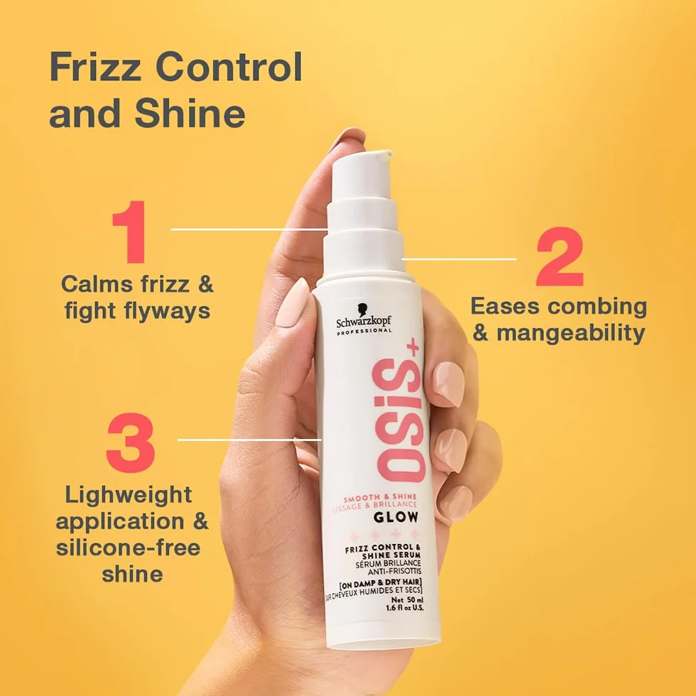 Schwarzkopf Professional OSiS+ Glow Shine Anti-Frizz Serum