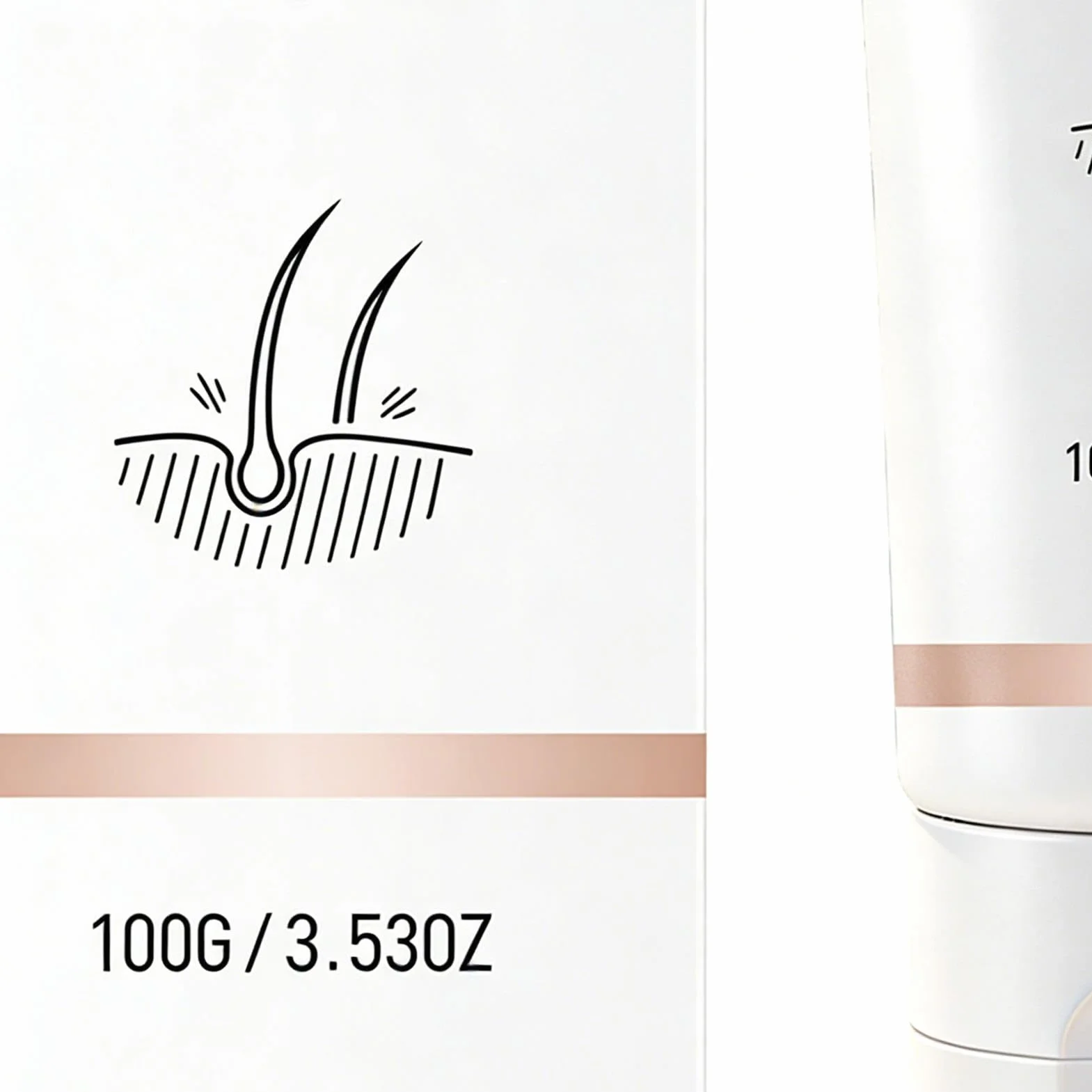 Hair Removal Cream - Gentle Nourishing Depilatory, Hydrating Skin Smoothing Lotion with Natural Soothing Extracts, Quick Action Formula, Ideal for Sensitive Skin Daily Care