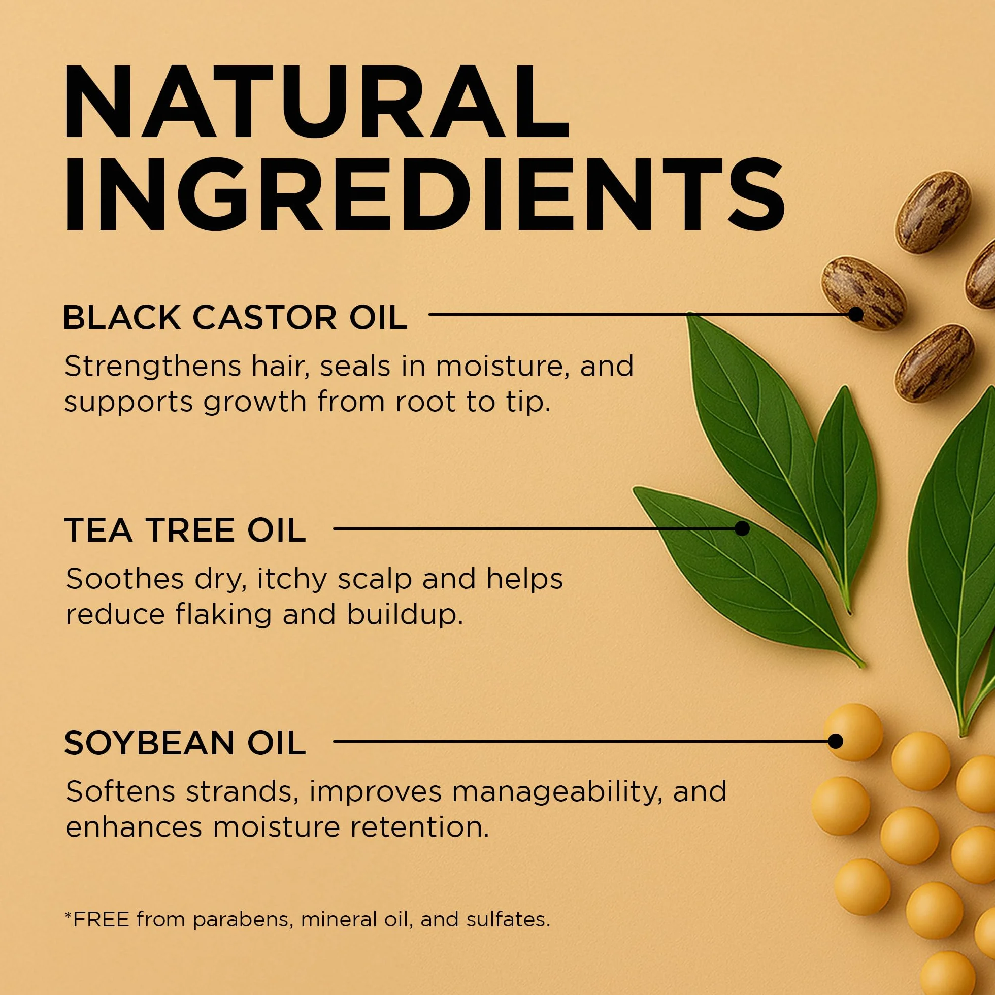 African Pride Black Castor Hair & Scalp Sealing Oil