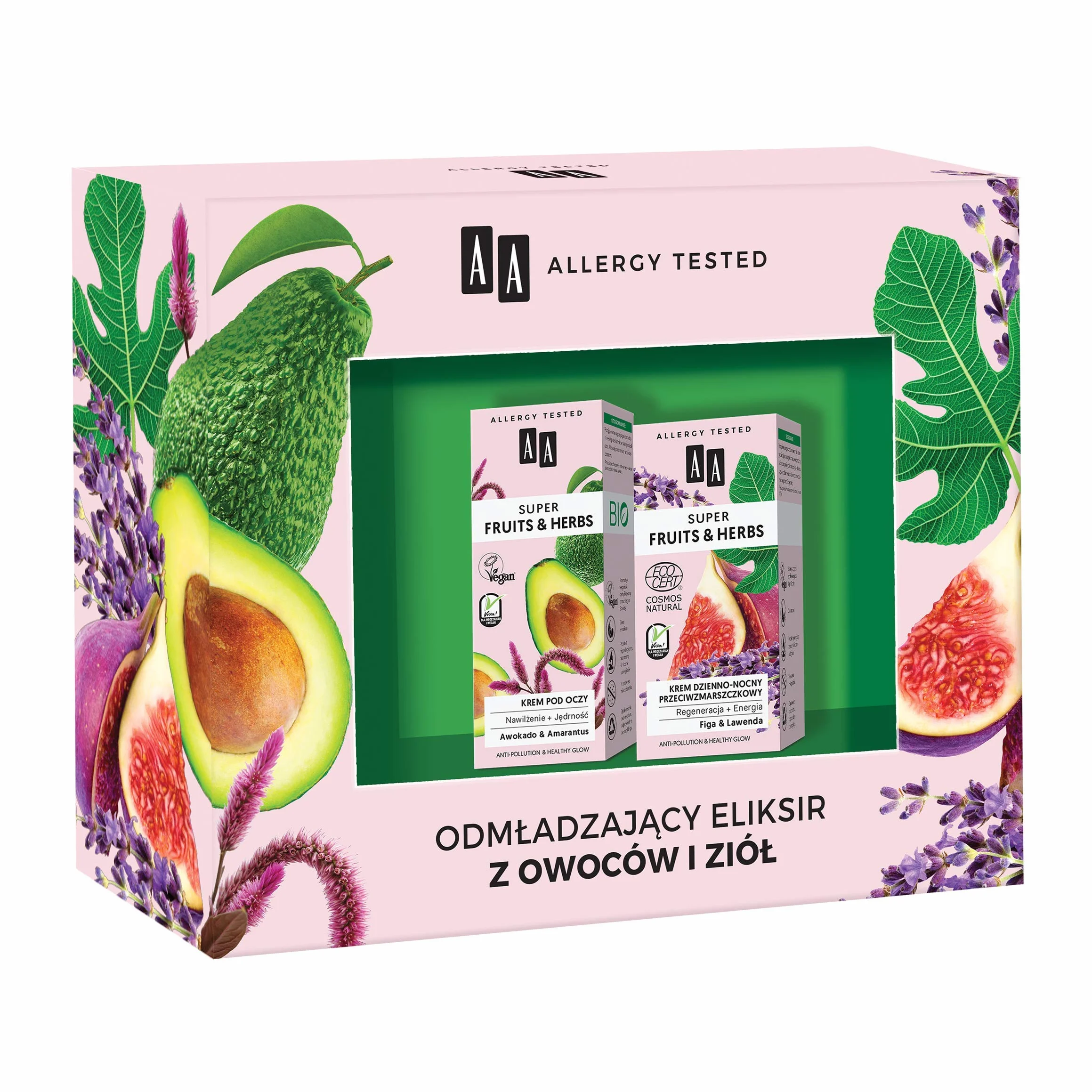 Aa Super Fruits & Herbs Zestaw Kosmetyków, 15 ml + 50 ml