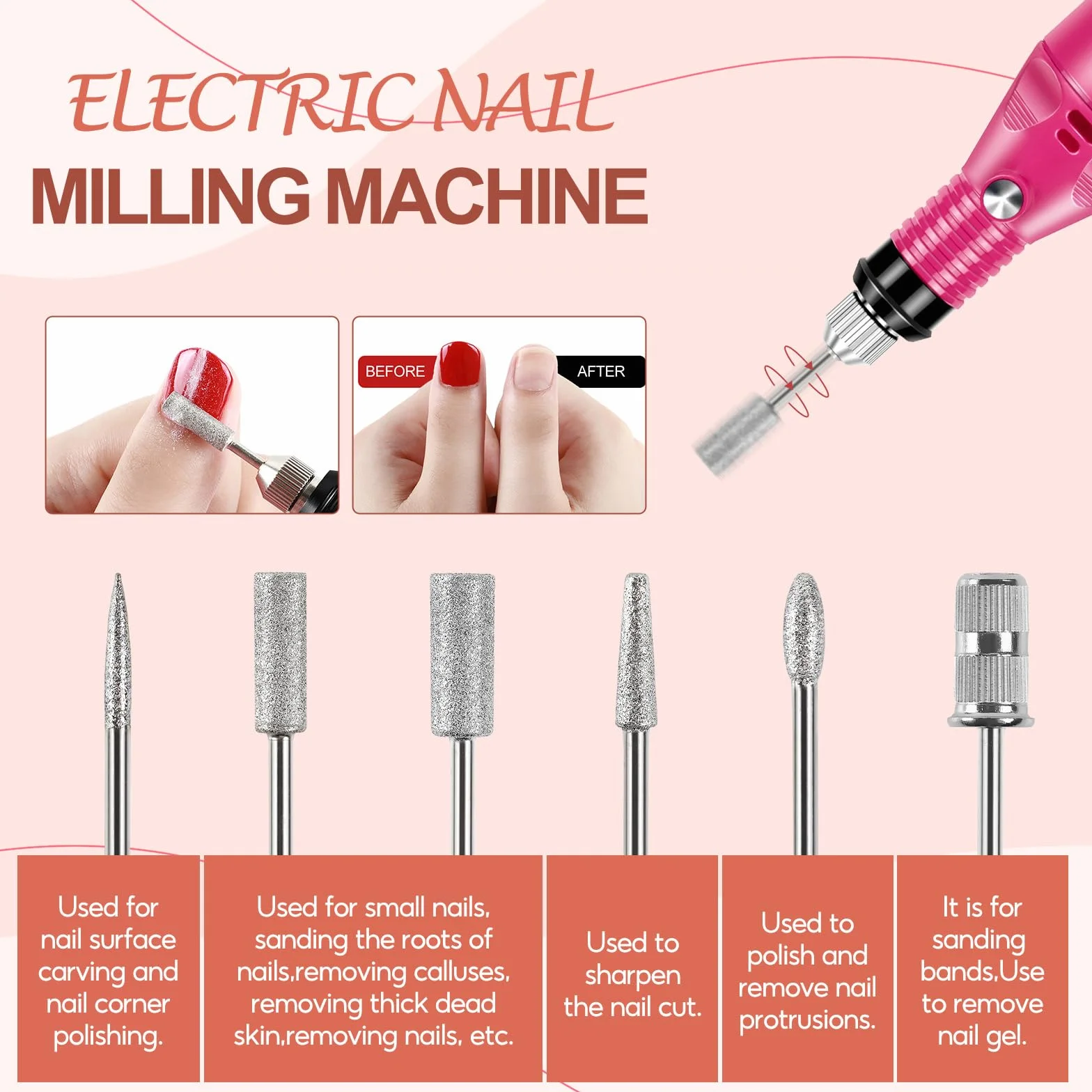 Zestaw żelowych paznokci poly do manicure'u z lampą UV 36 W, 6 kolorów, przedłużenie z podstawą i wierzchnią powłoką, akrylowe slipy