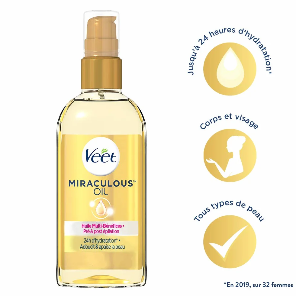 Veet Miraculous Olejek do Depilacji 100 ml
