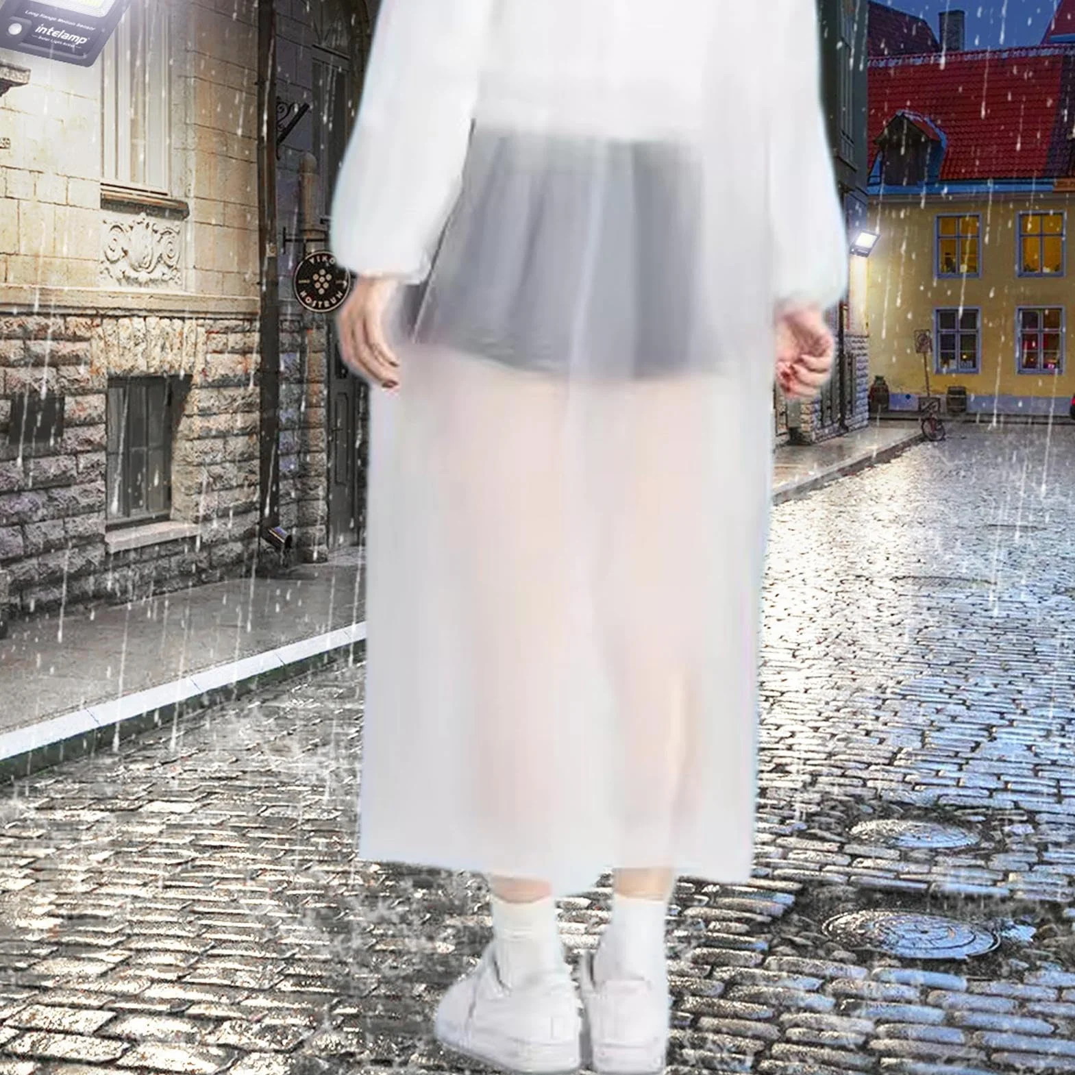 Rain Ponchos for Adults, Portable Concert Ponchos, Packable Rain Poncho, Hiking Coat Jacket, Unisex Hiking Poncho, Hiking Coat with Hood, Packable Rain Poncho with Hood for Adults and Teens