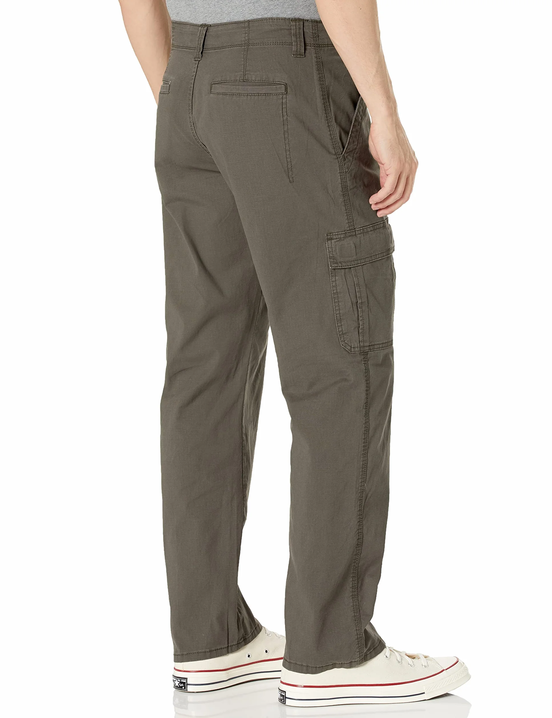 Wrangler Authentics Relaxed Fit Stretch Cargo Pant - Nieformalne spodnie Mężczyźni