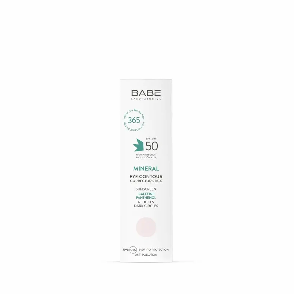 Mineral Eye Contour SPF50 Fotoprotektor konturów oczu Filtry Słoneczne 100% Minerały Skóra wrażliwa