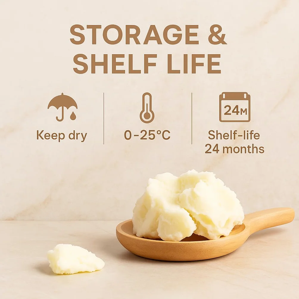 Masło shea 100% czyste nierafinowane naturalne karite 1000 g