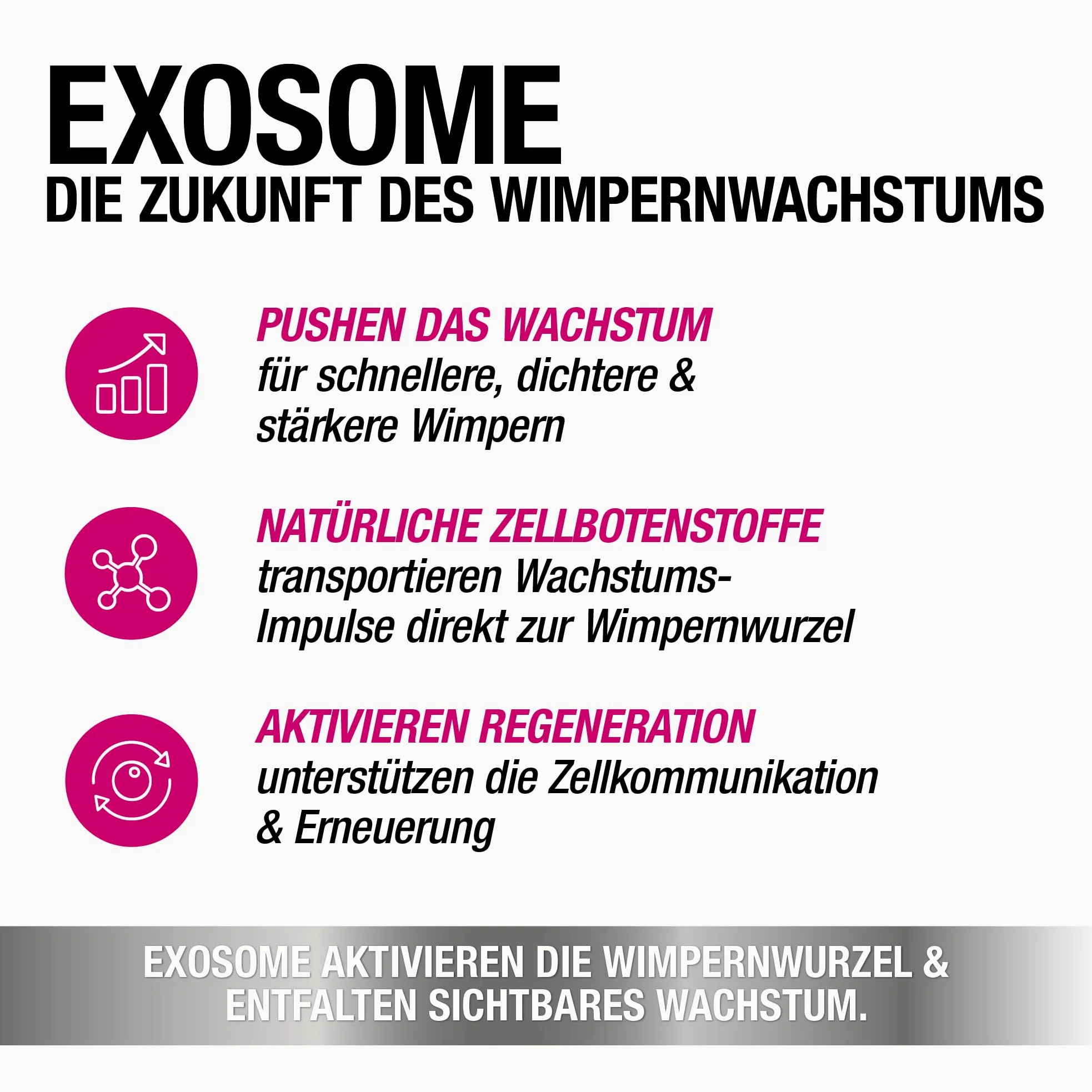 Lashcoca!NE PROLINE serum do rzęs Exosome Lash Boost Root Activation Complex