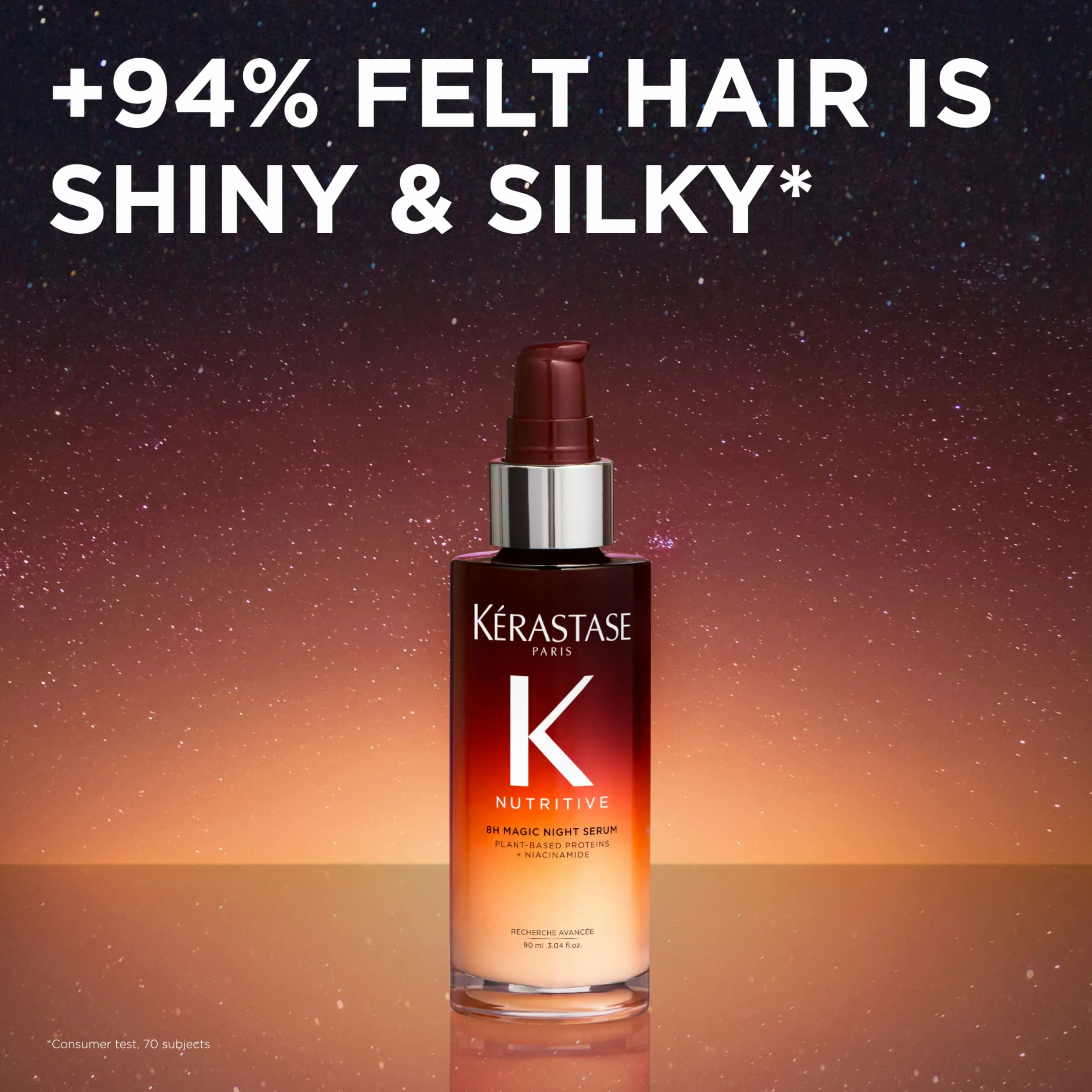 Kérastase 8H Magic Night Serum Nutritive do włosów suchych, 90 ml