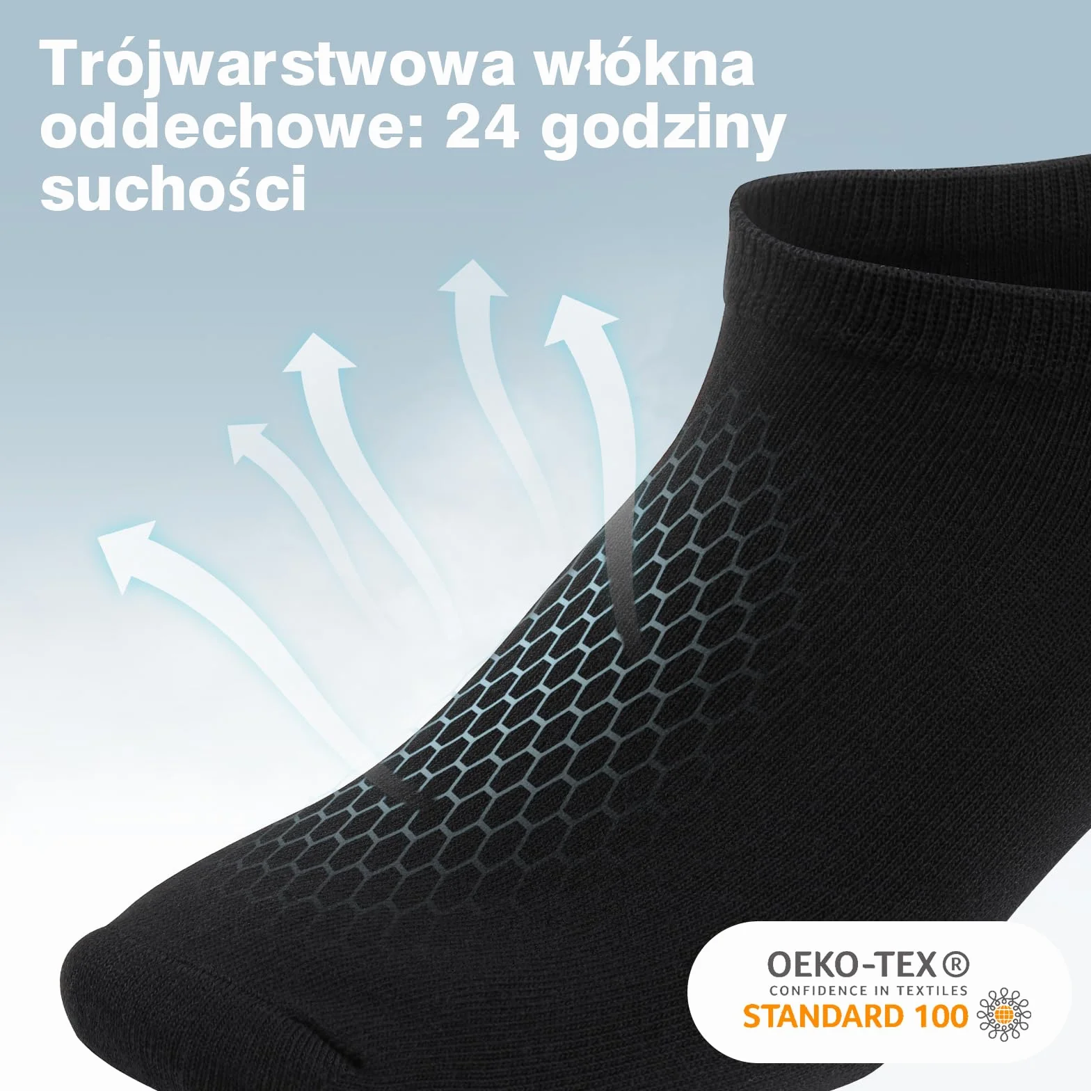 QINCAO Skarpety do trampek Mężczyźni Kobiety 6/10 par Pół-skarpetki Ćwierć-skarpety Bawełniane Unisex Krótkie Skarpety