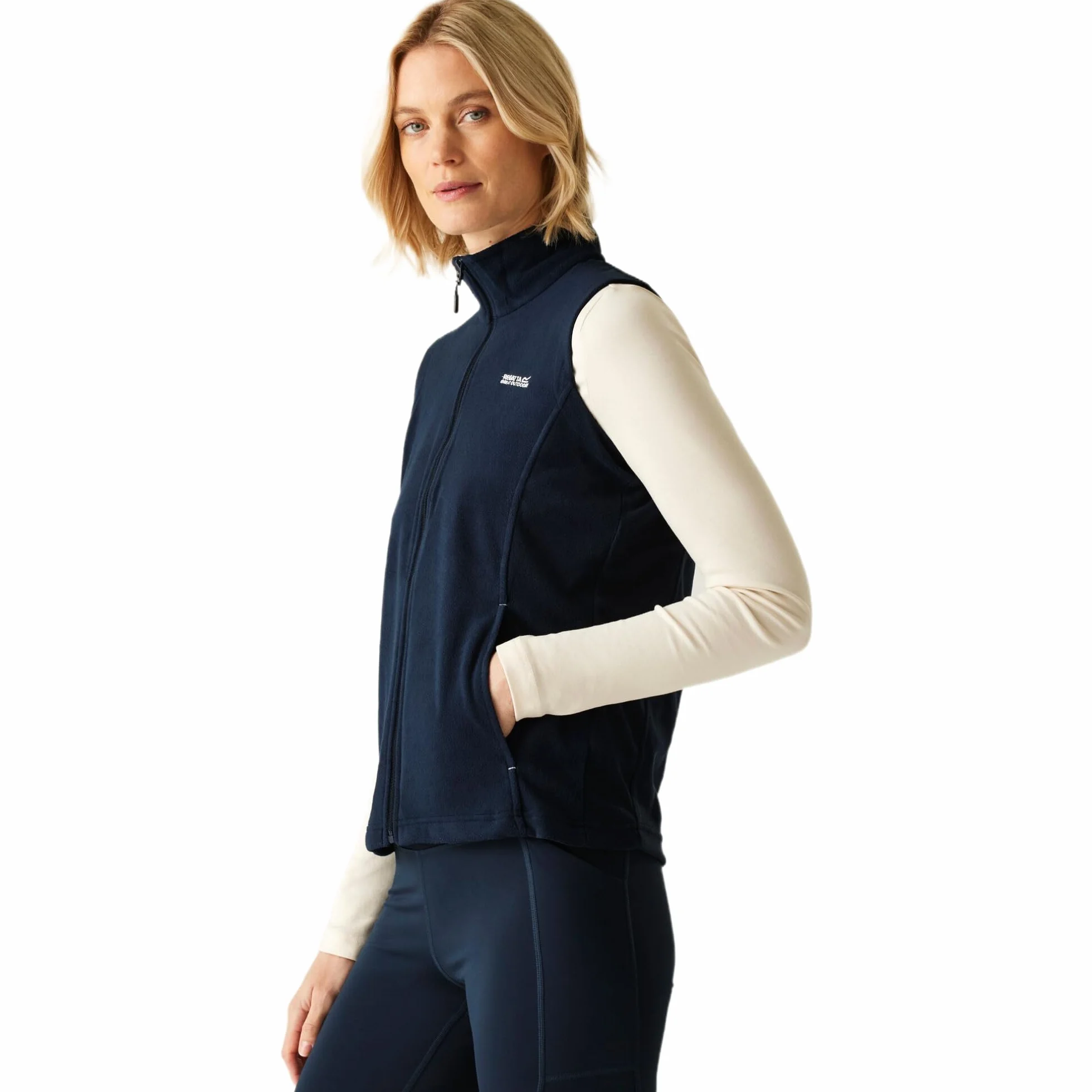 Regatta Sweetness Ii' Gilet Pile Symmetry Con Zip Su Tutta La Lunghezza Bodywarmers