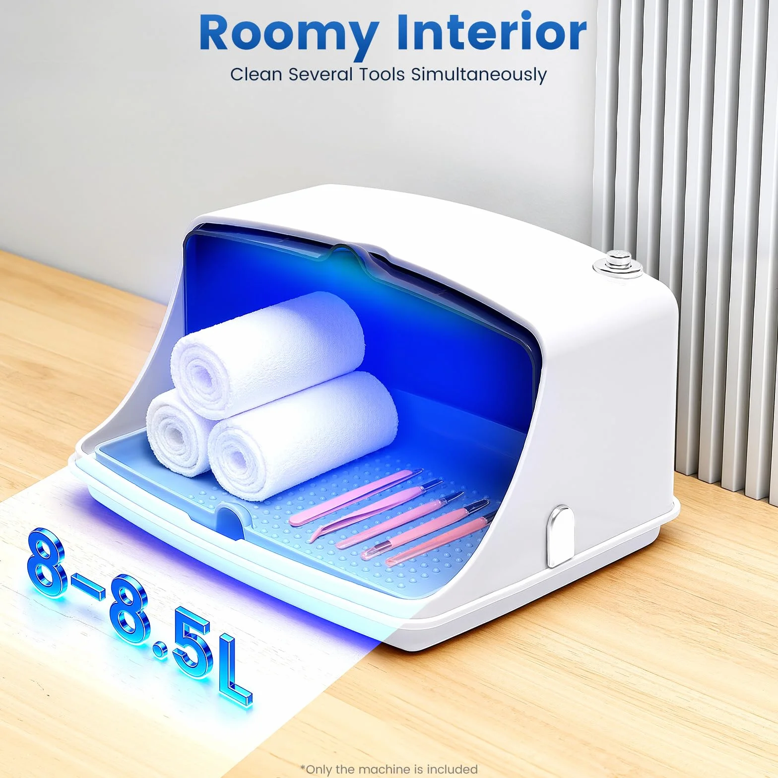 Sterylizator 5 W urządzenie do dezynfekcji UV, urządzenie sterylizujące do paznokci, salonu, manicure, manicure i narzędzia 220 V