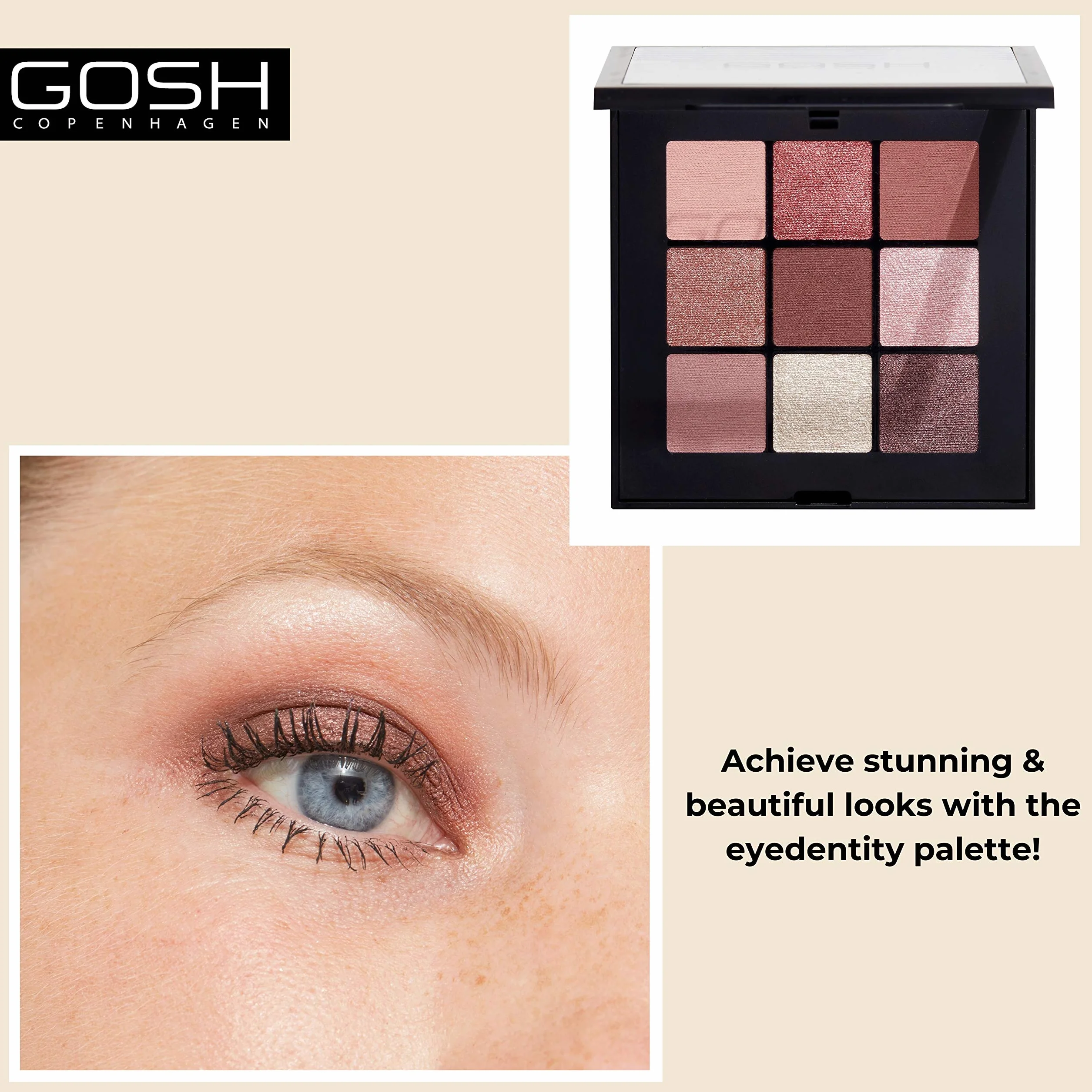 GOSH Eyedentity Eyeshadow Palette No.001 Be Honest (8 g)