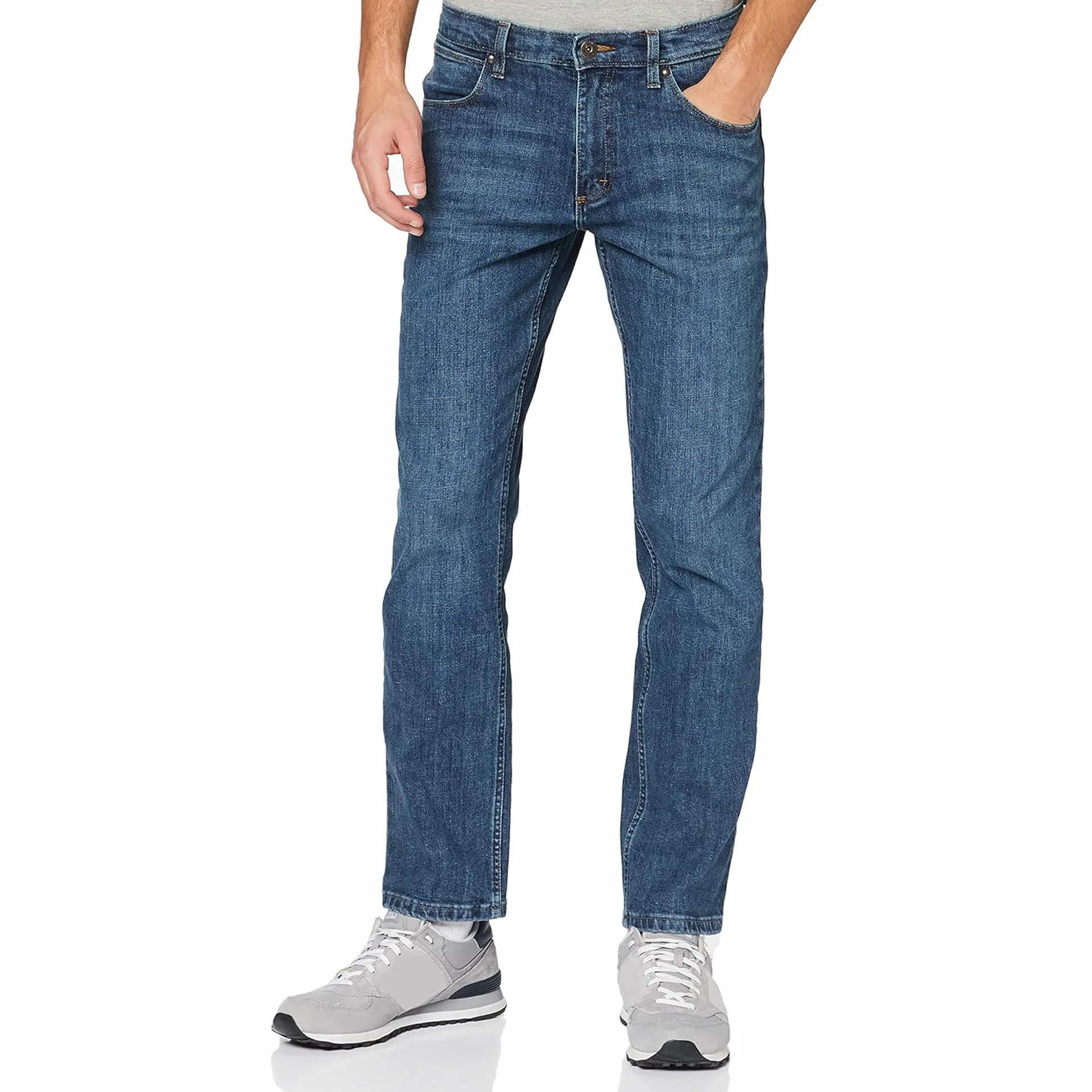 Wrangler Red Kabel Straight - Dżins Mężczyźni