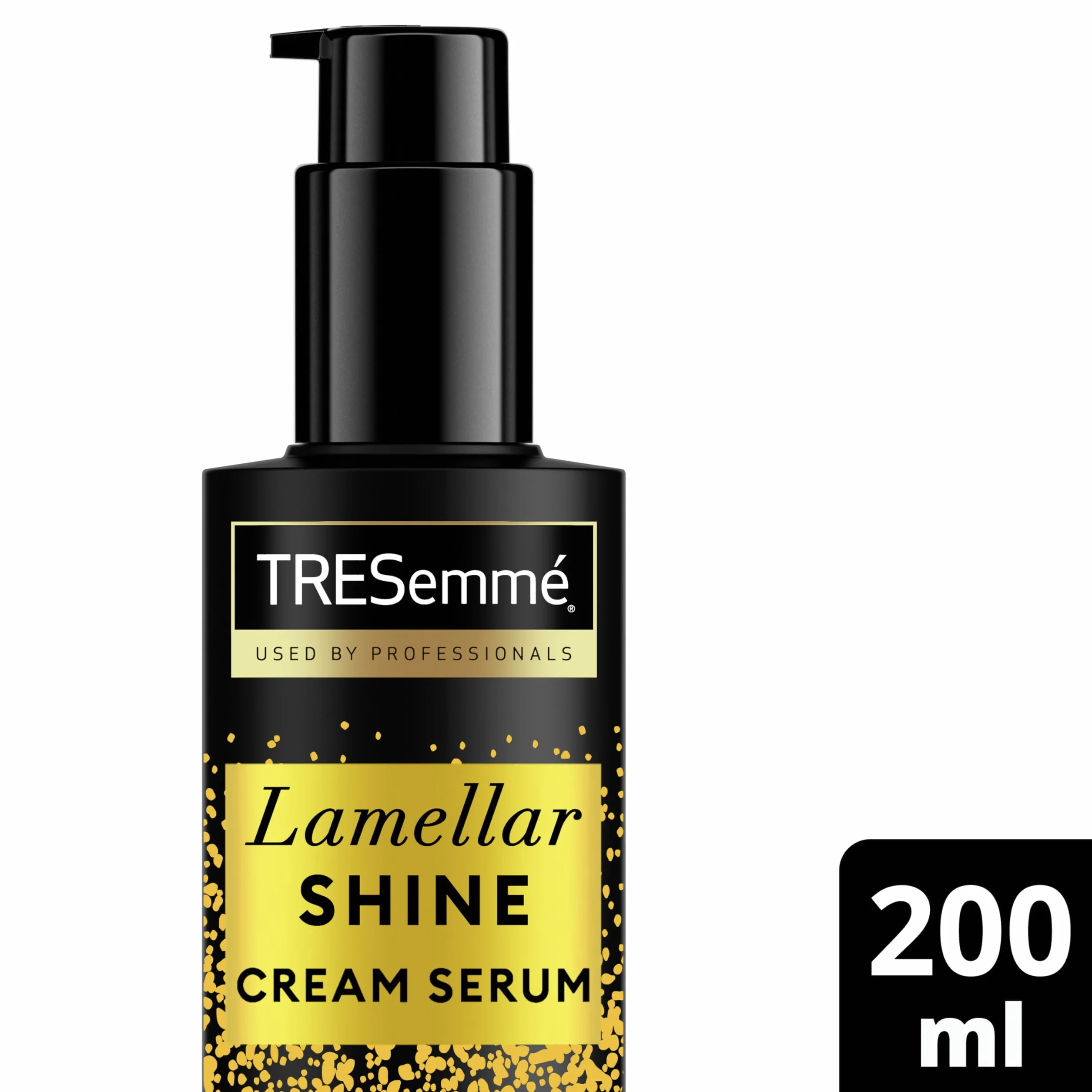 TRESemmé Kremowe serum bez spłukiwania Lamellar Shine kuracja do włosów matowych i skłonnych do plątania, zapewniająca efekt jak z salonu serum z opatentowaną technologią Lamellar 200 ml 2 sztuki