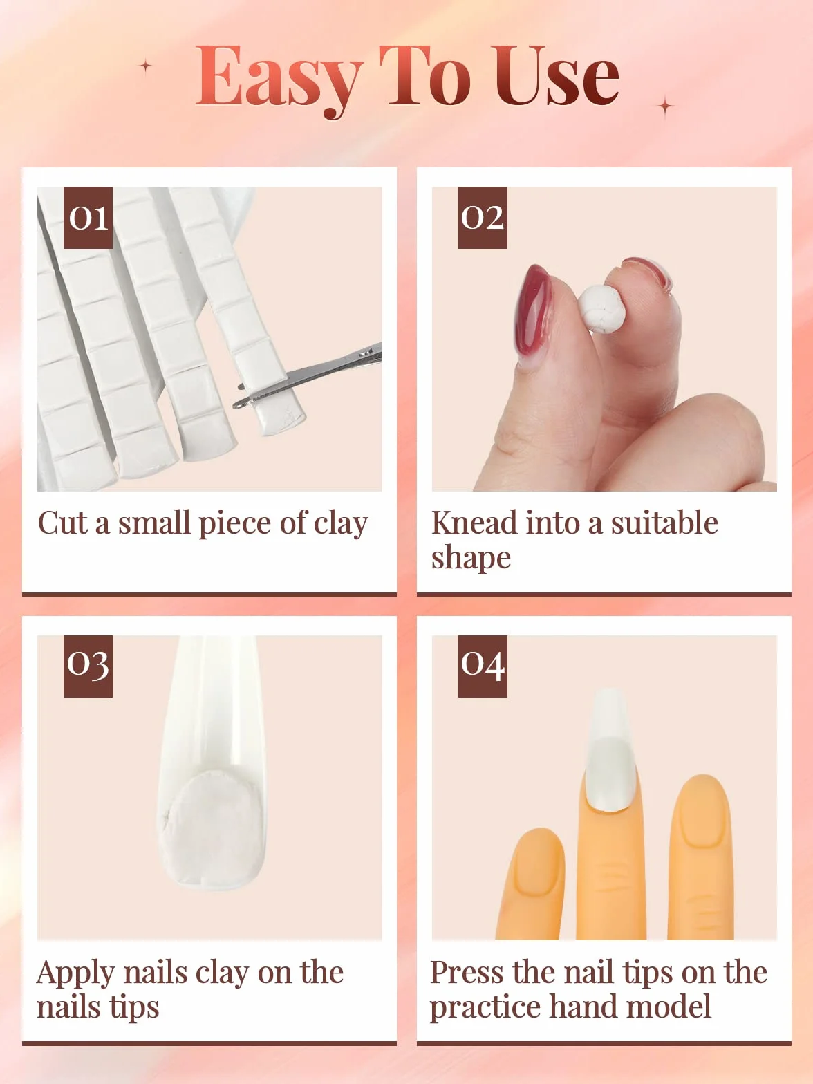 LIONVISON Ręka ćwiczeniowa do paznokci akrylowych, profesjonalne narzędzia do sztuki paznokci z 200 sztuk sztucznych paznokci, ręka ćwiczeniowa do DIY manicure