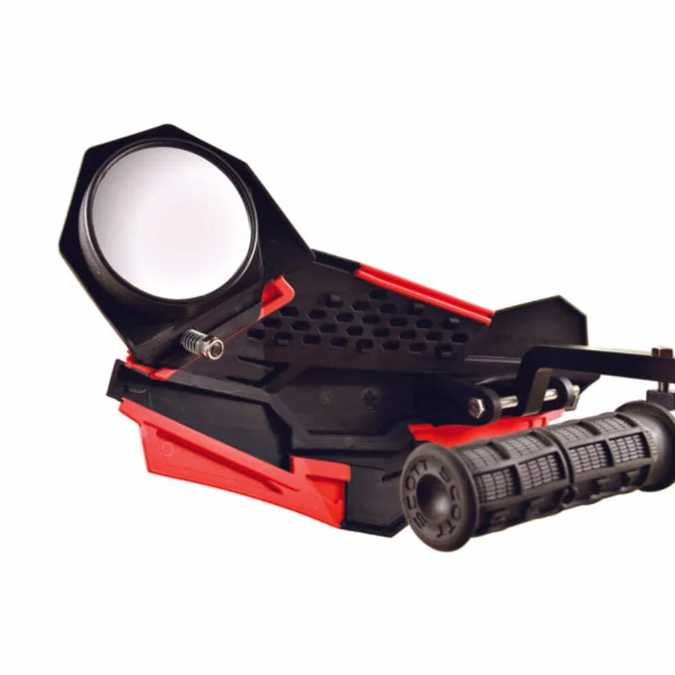 PowerMadd Zestaw 34455 Black Sentinel Mirror Handguard (Fixed/Fold In)