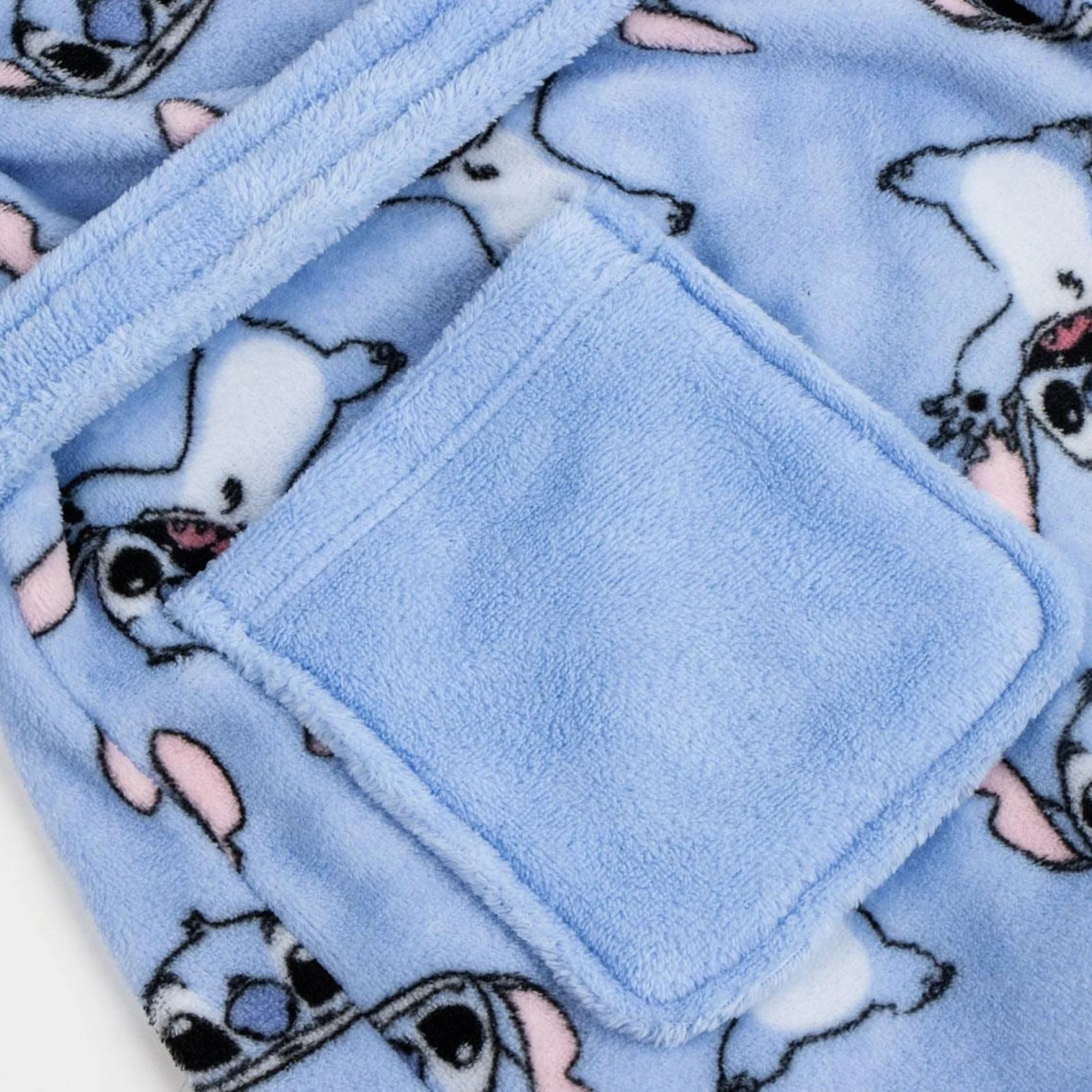 CERDÁ LIFE'S LITTLE MOMENTS Batín Stitch Suave Niños Y Niñas z Capucha Y Batín - Bata Casa Calentita Y Cómoda z Tejido Typ Polar Batin, 10 lat, uniseks, dla dzieci i młodzieży