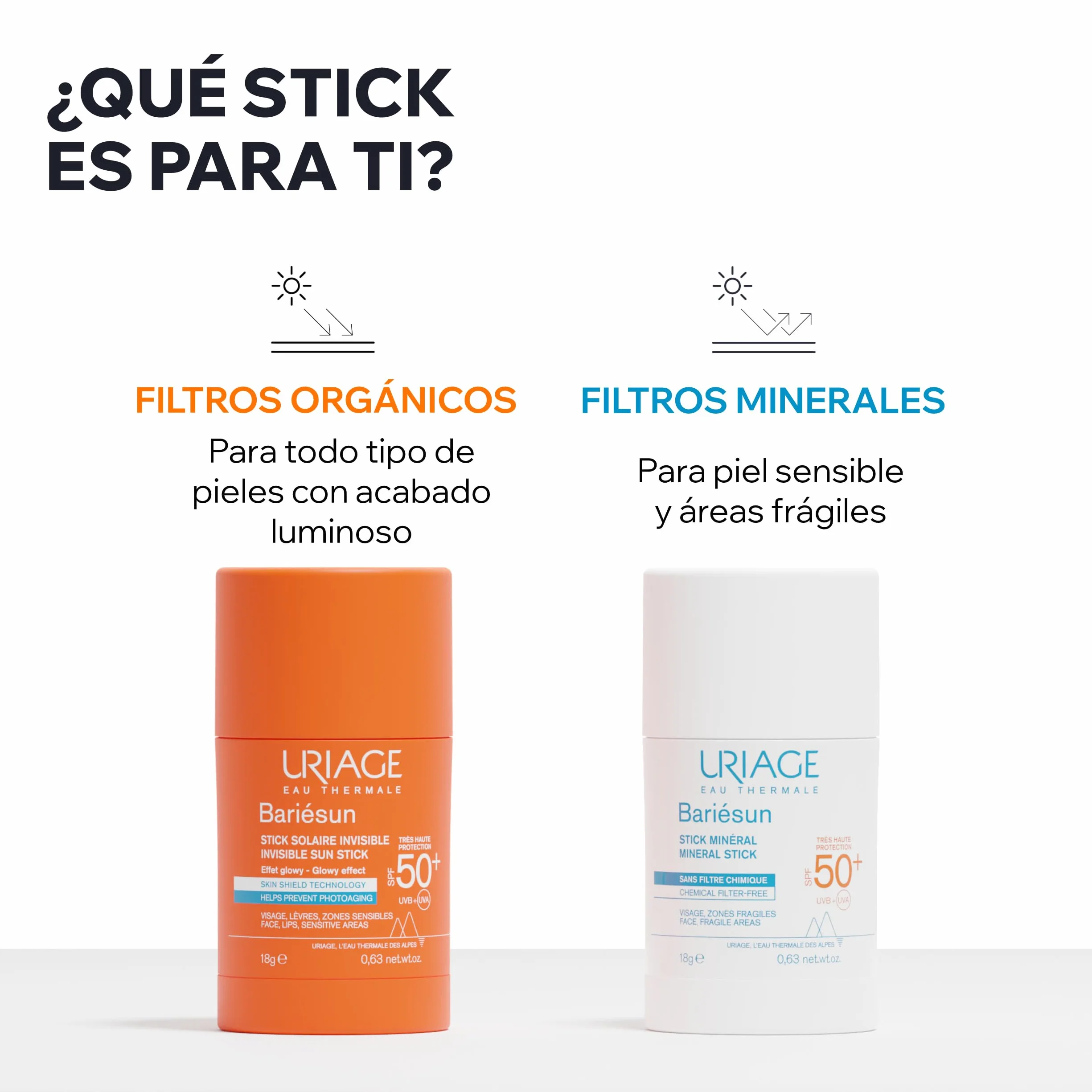 BARIESUN SPF50+ Stick Invisible 18g
