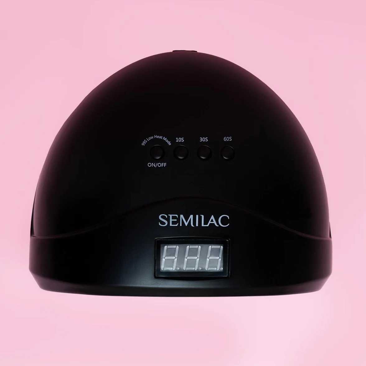 Semilac Lampa Uv Led Do Paznokci Manicure Pedicure Hybrydy All Black 24w/48