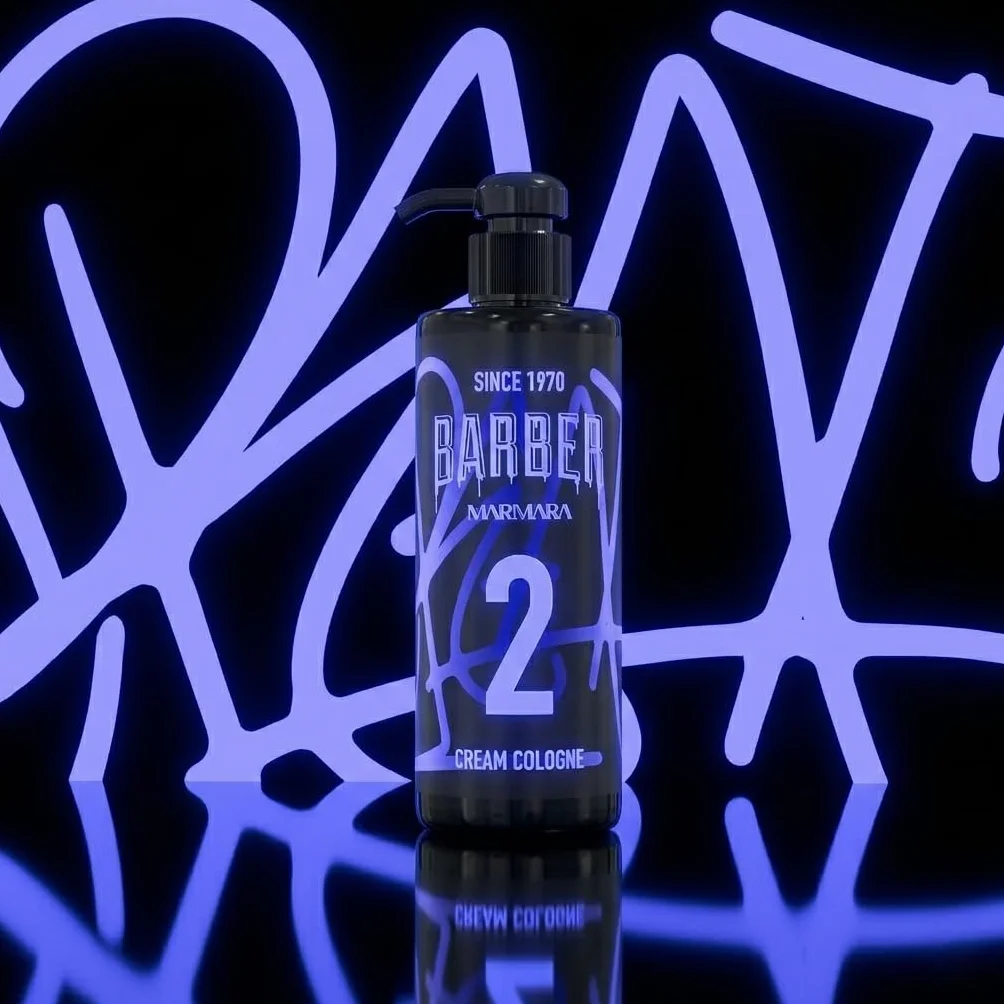 Barber Marmara Kremowa Woda Toaletowa No.2 Balsam Po Goleniu, Łagodzący i Nawilżający, Antyseptyczna Pielęgnacja Skóry, Męski Zapach, 400ml