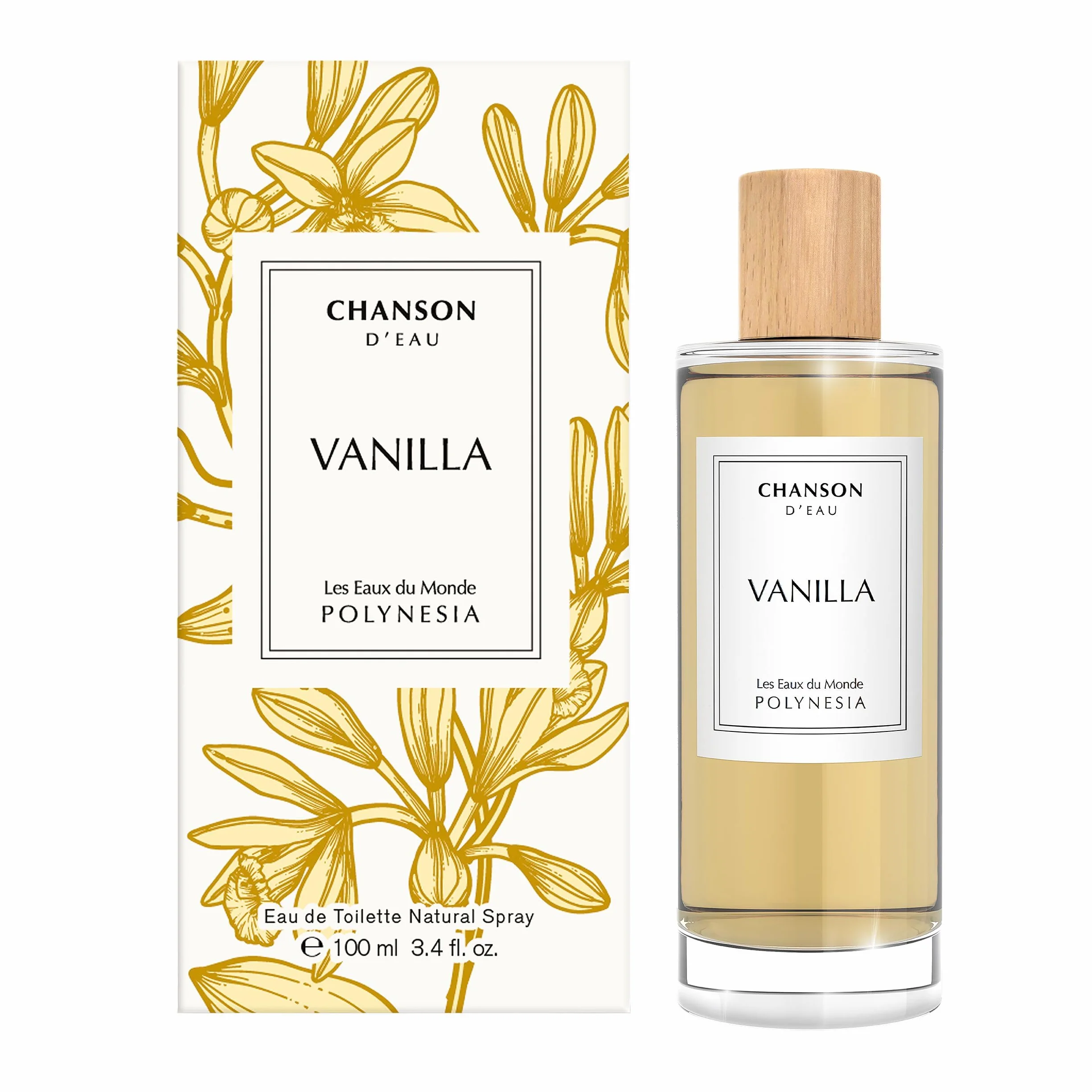 Chanson d’Eau Vanilla woda toaletowa dla kobiet o słodkim waniliowym zapachu, 100 ml