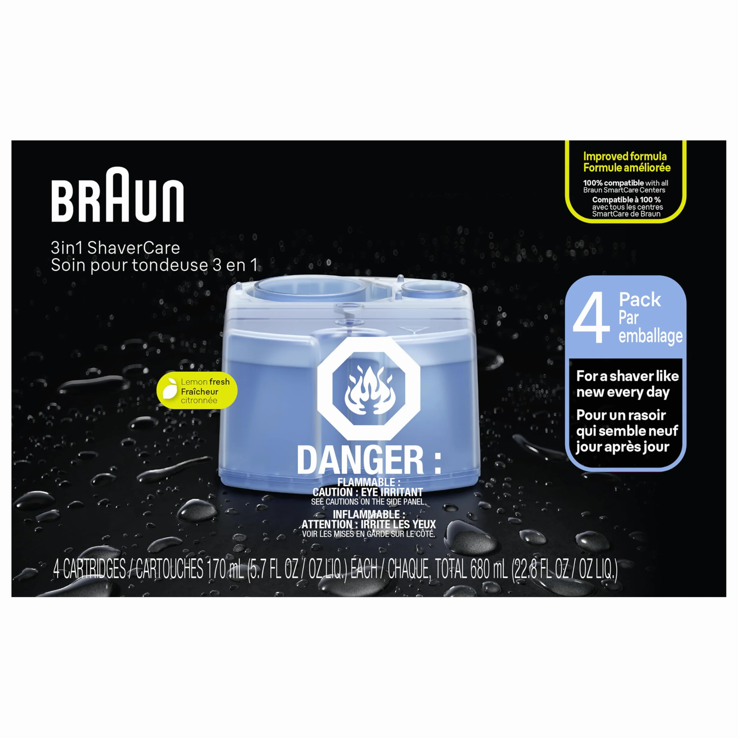 Braun Wkłady do napełniania Clean & Renew CCR 4 szt