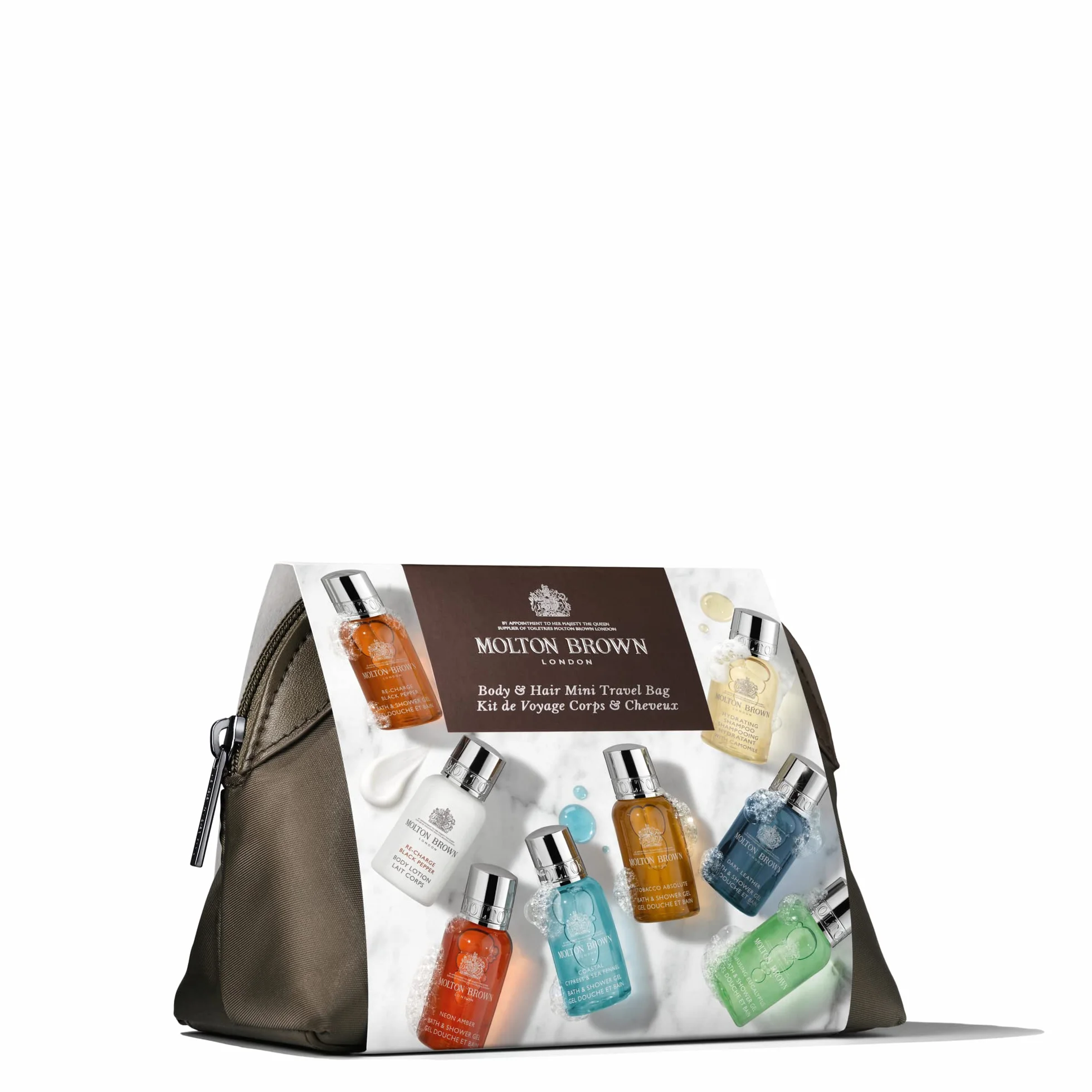 Molton Brown The Classic Explorer mini torba podróżna na ciało i włosy
