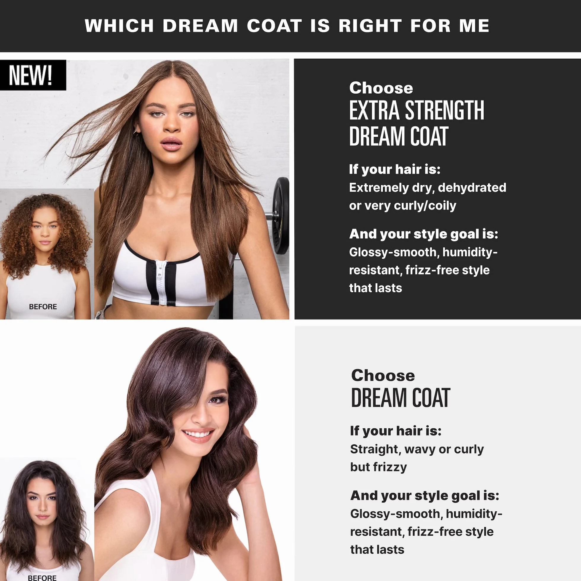 Color Wow Dream Coat Extra Strength, ochrona przed wysoką temperaturą, spray zapobiegający puszeniu się, do 3 mycia, błyszczący spray do bardzo gładkich, gładkich włosów, bez siarczanów, parabenów,