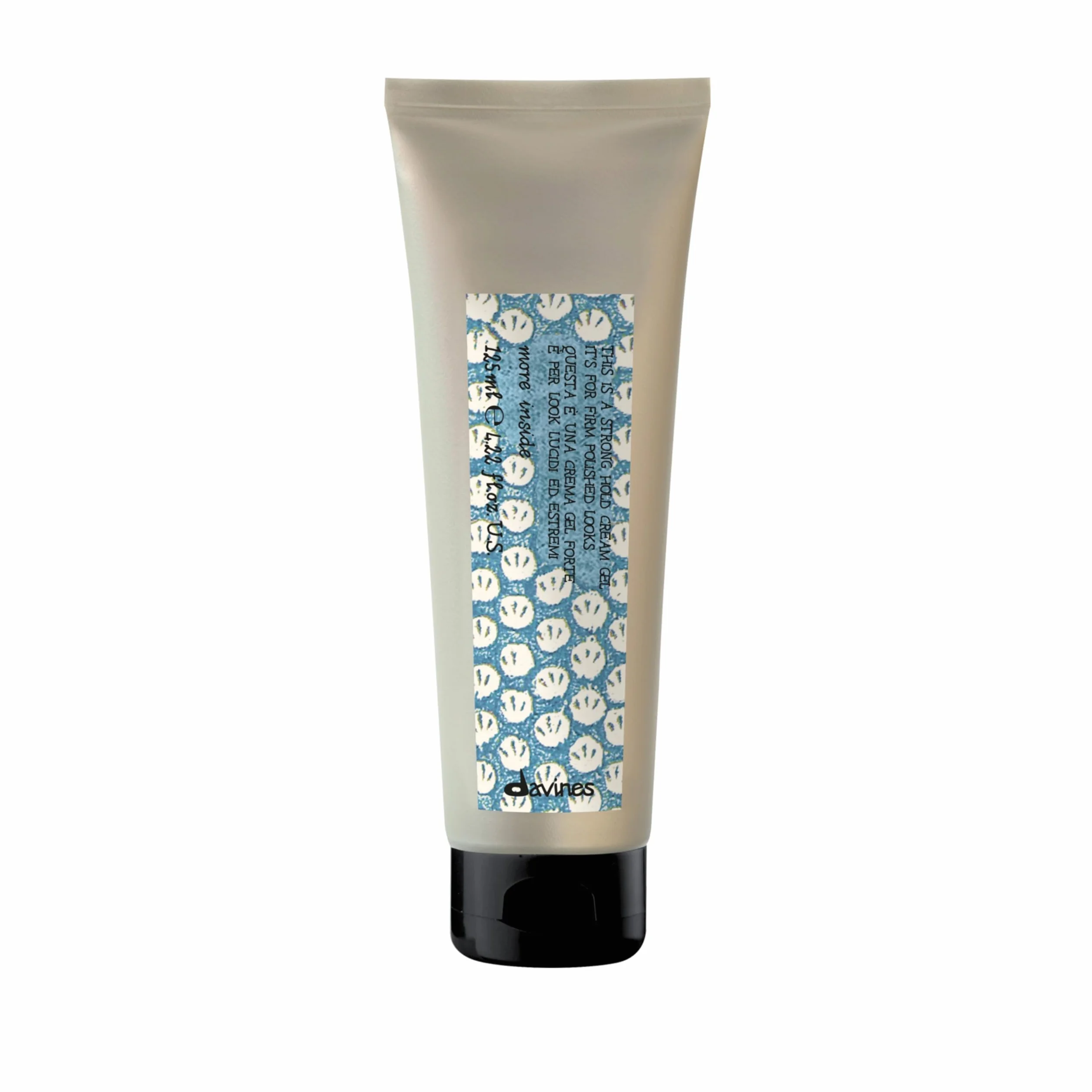 Davines More Inside This Is A Strong Hold Cream Gel (For Firm Polished Looks) 125 ml
