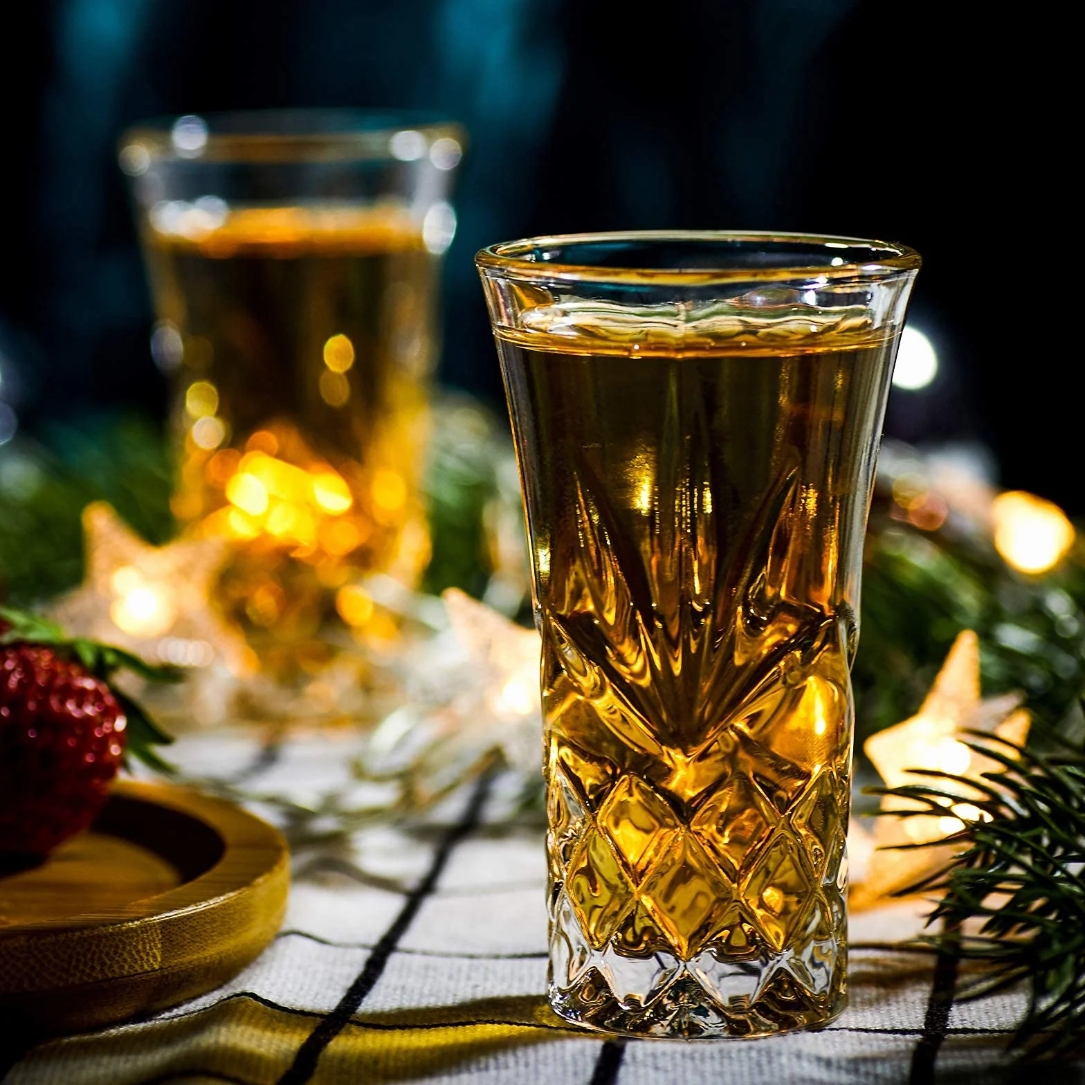 JAIEF Kieliszki tequila o pojemności 56 ml z ciężką podstawą Kieliszki do wódki (6)