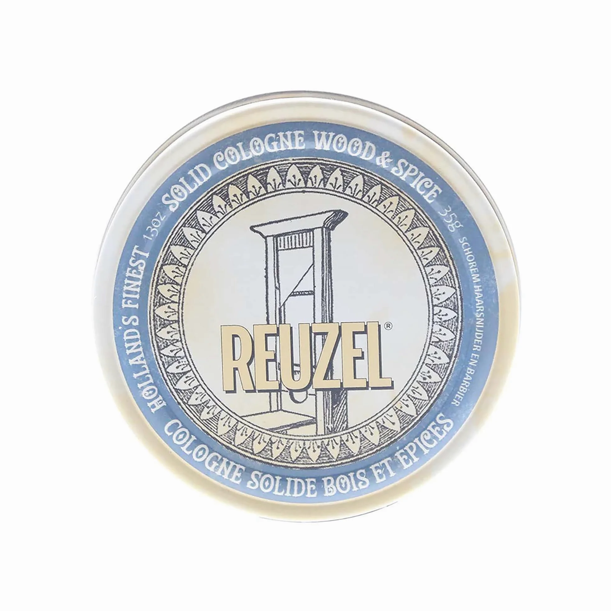 Reuzel Solid Cologne Wood And Spice 1.3 Oz Wax Based Fragrance