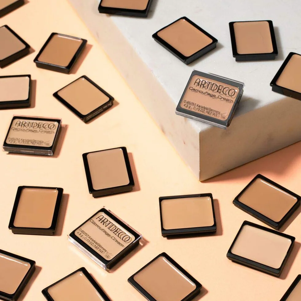 ARTDECO Camouflage Cream – mocno kryjący makijaż kamuflażowy, krem kryjący – 1 x 4,5 g