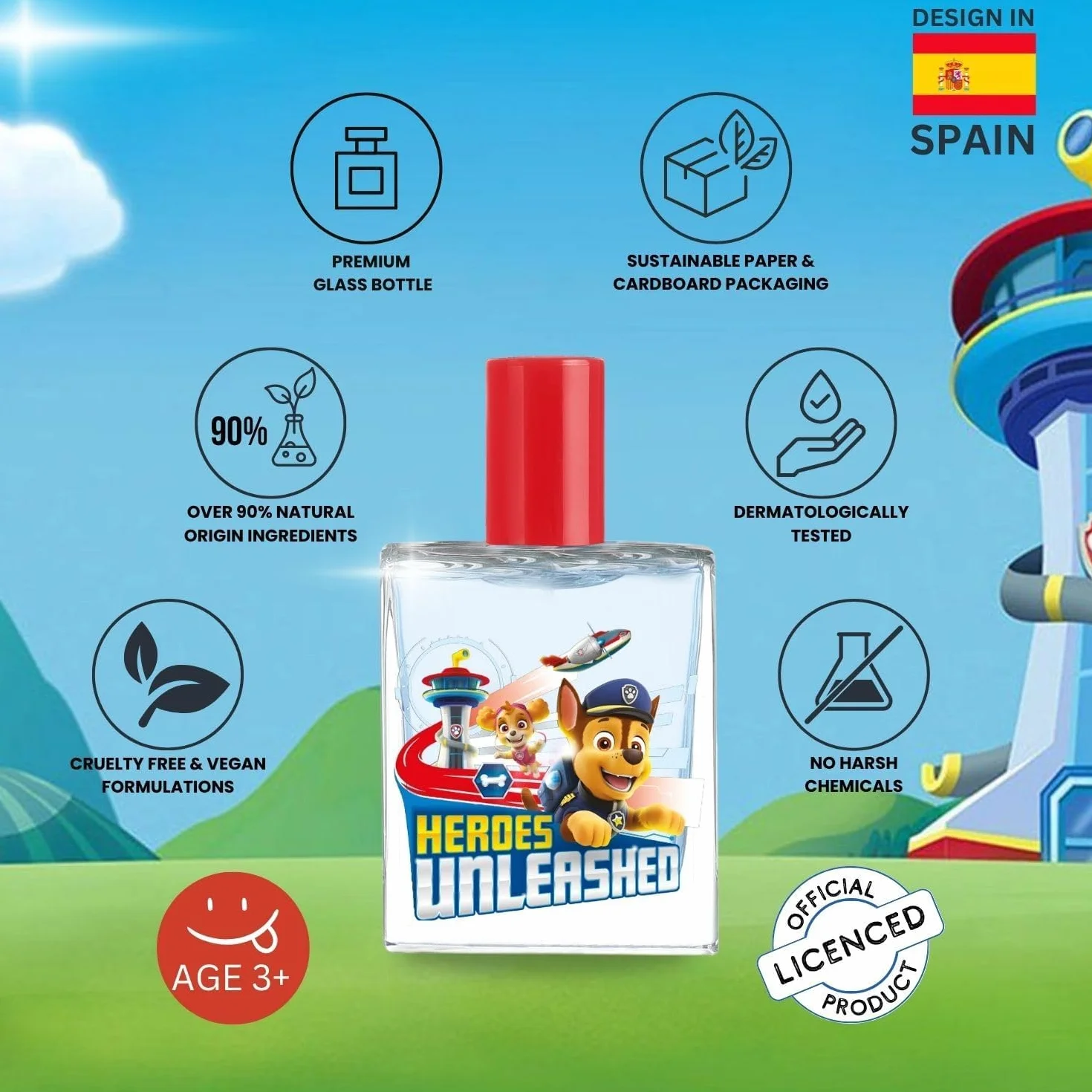 Paw Patrol Zestaw wody toaletowej dla dzieci 30 ml