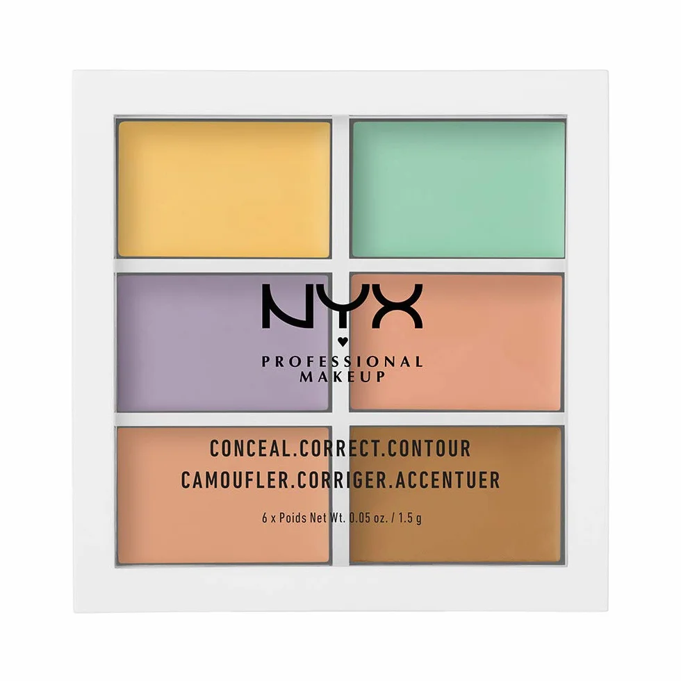 NYX Professional Makeup Color Correcting Palette paleta korektorów do twarzy 04 Concealer 1,5 g