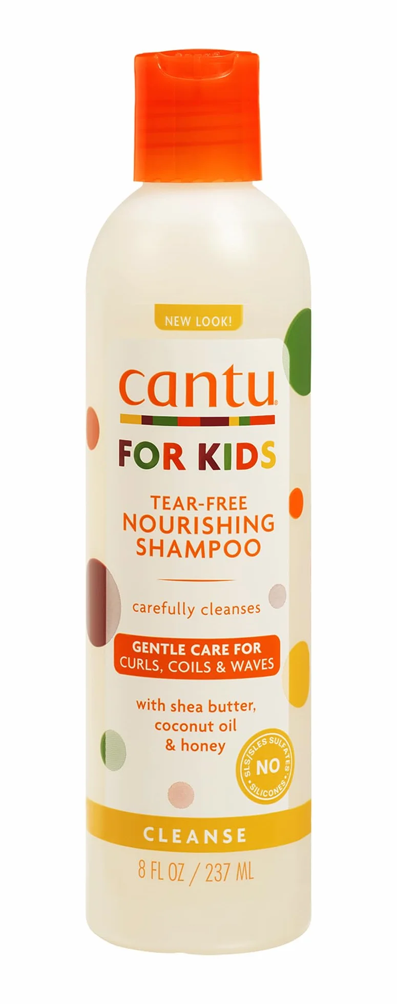 Cantu Szampon Odżywczy z Formułą Niepowodującą Podrażnień i Łzawienia Oczu, Przeznaczony dla Dzieci, 237 ml