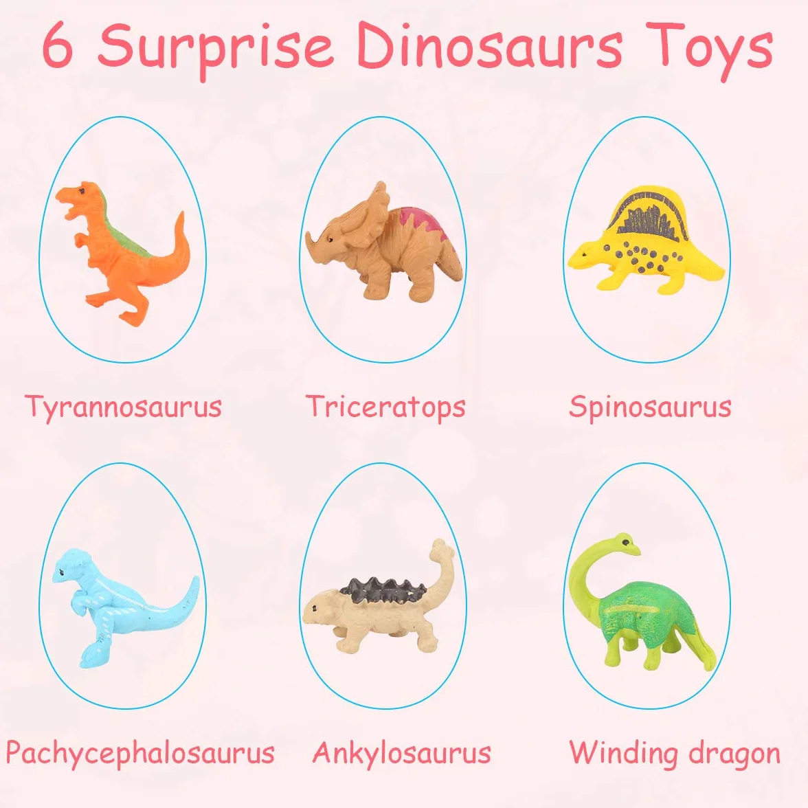 Dino Egg Naturalne Musujące Bomby do Kąpieli dla Dzieci z Niespodzianką Zestaw Prezentów
