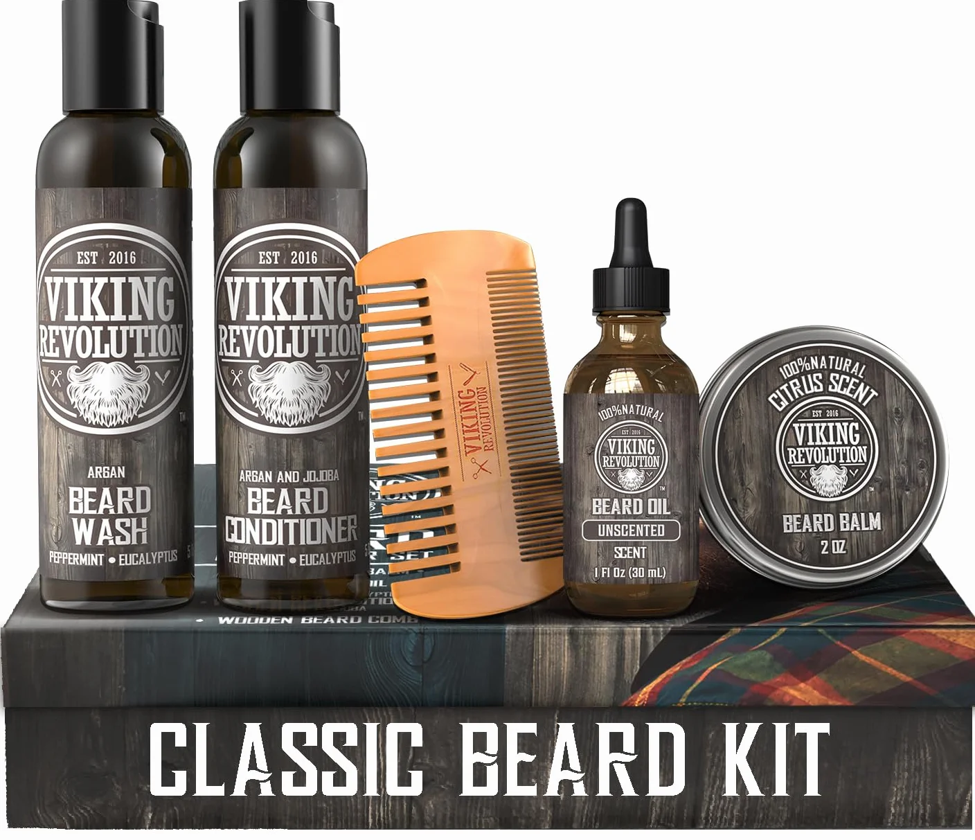 Viking Revolution Beard Care Conditioner Kit