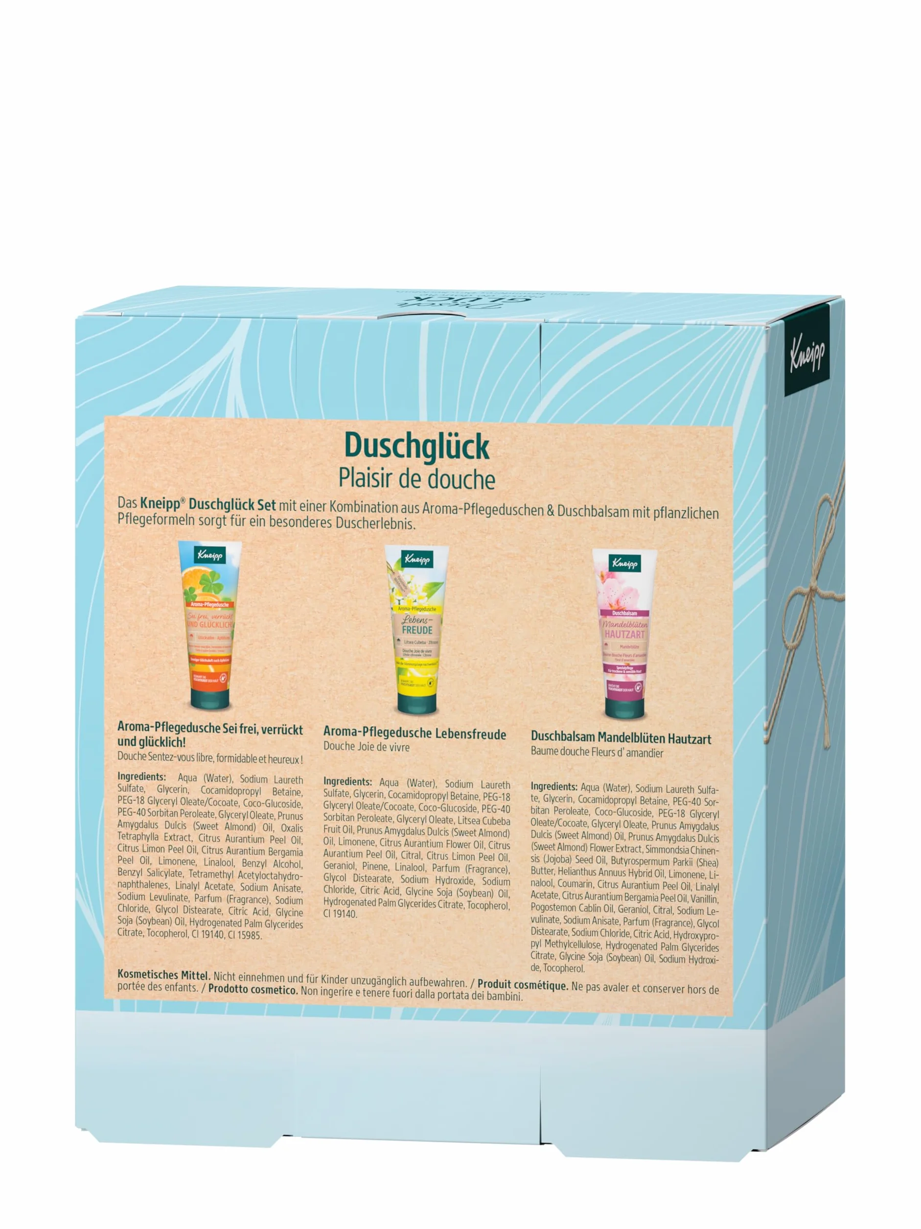 Kneipp Duschglück zestaw prezentowy, 3 x 75 ml