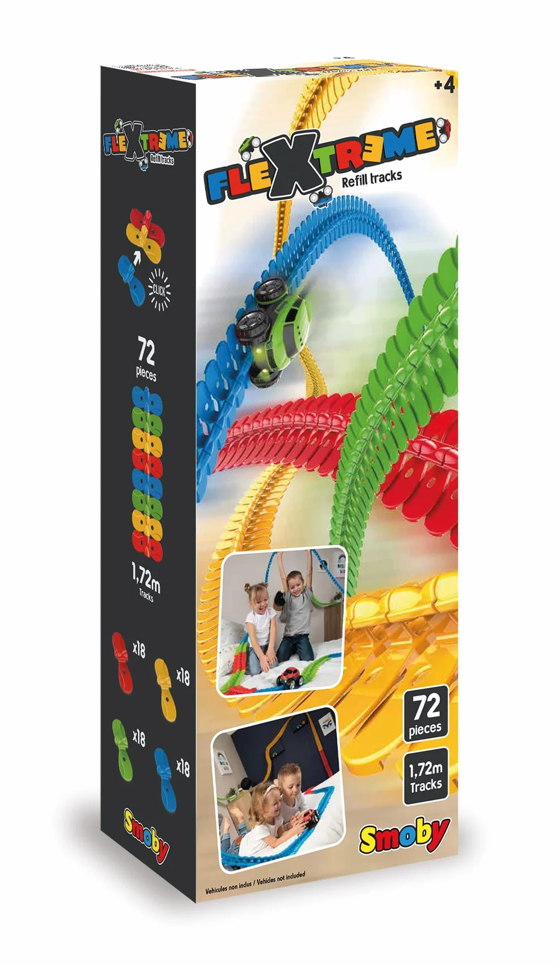 Smoby FleXtreme, zestaw torów uzupełniających, długość 1,72 m
