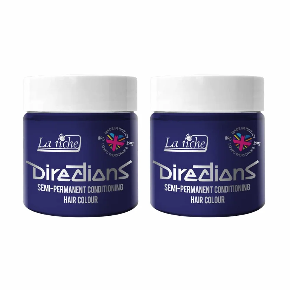 La Riche Directions półtrwała farba do włosów 100 ml niebieski Midnight Blue
