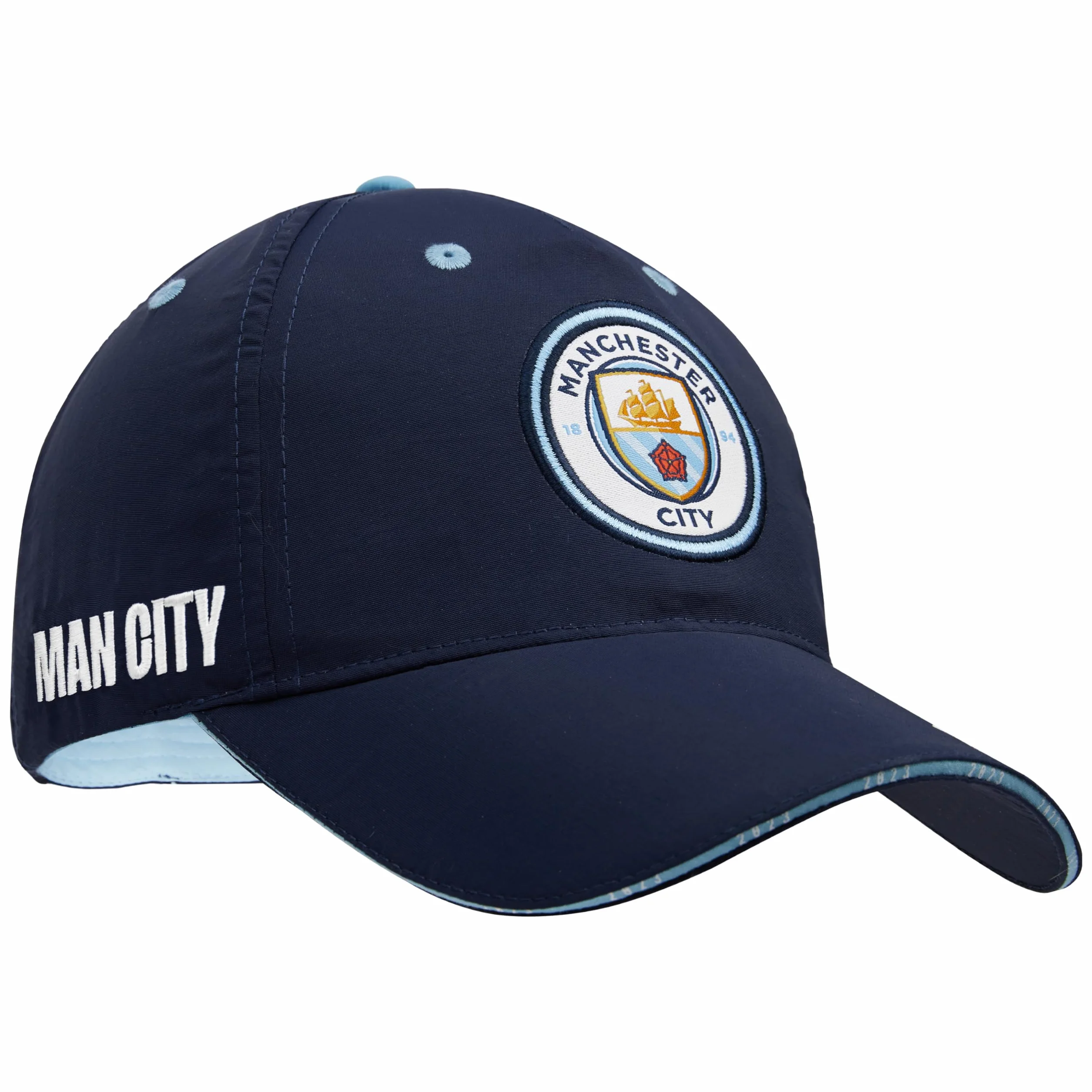 Manchester City FC Czapka baseballowa chłopięca granatowa, granatowy, rozmiar uniwersalny