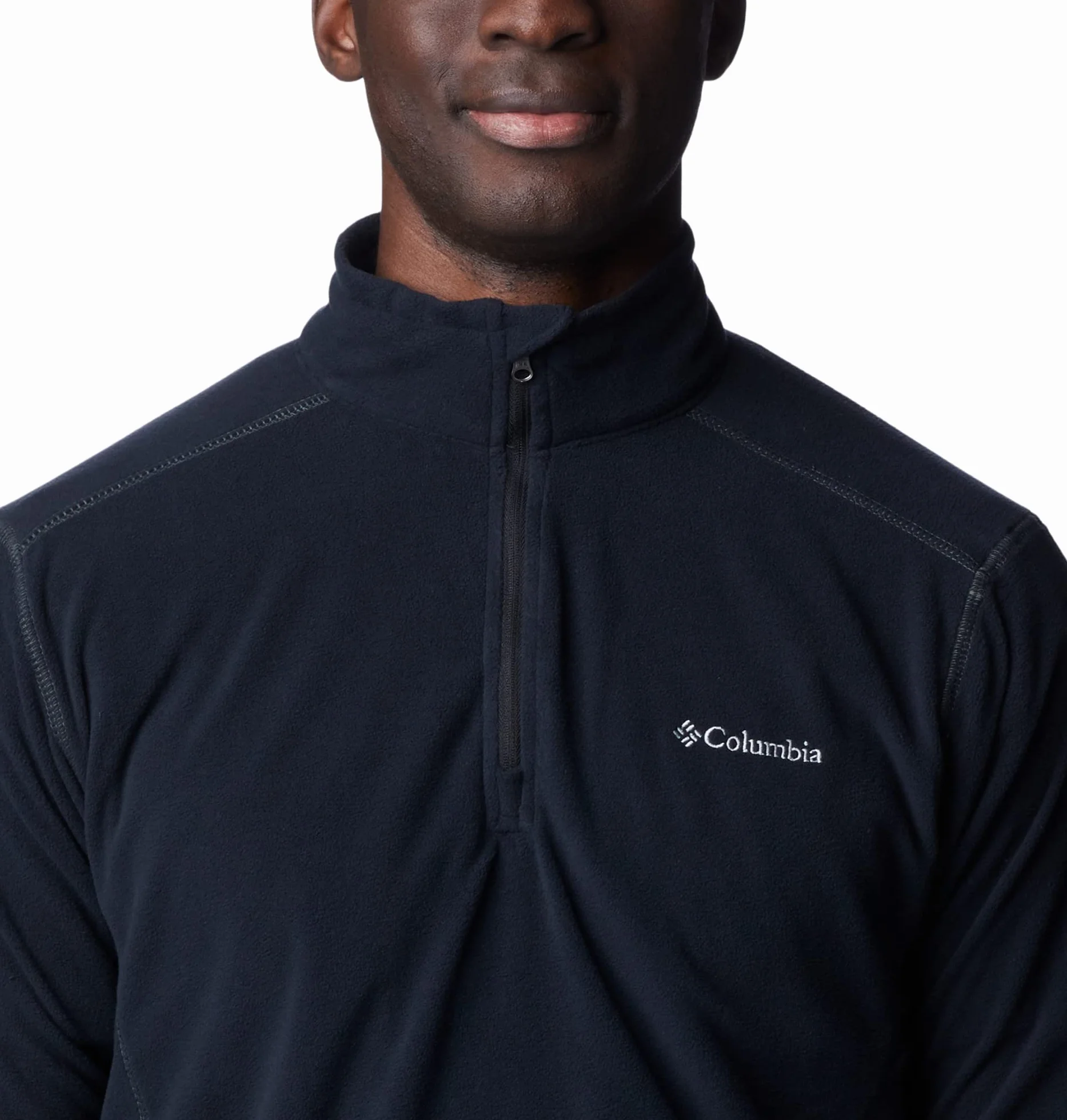 Columbia Klamath Range 2 Half Zip, Bluza Polarowa Mężczyźni, Black, L