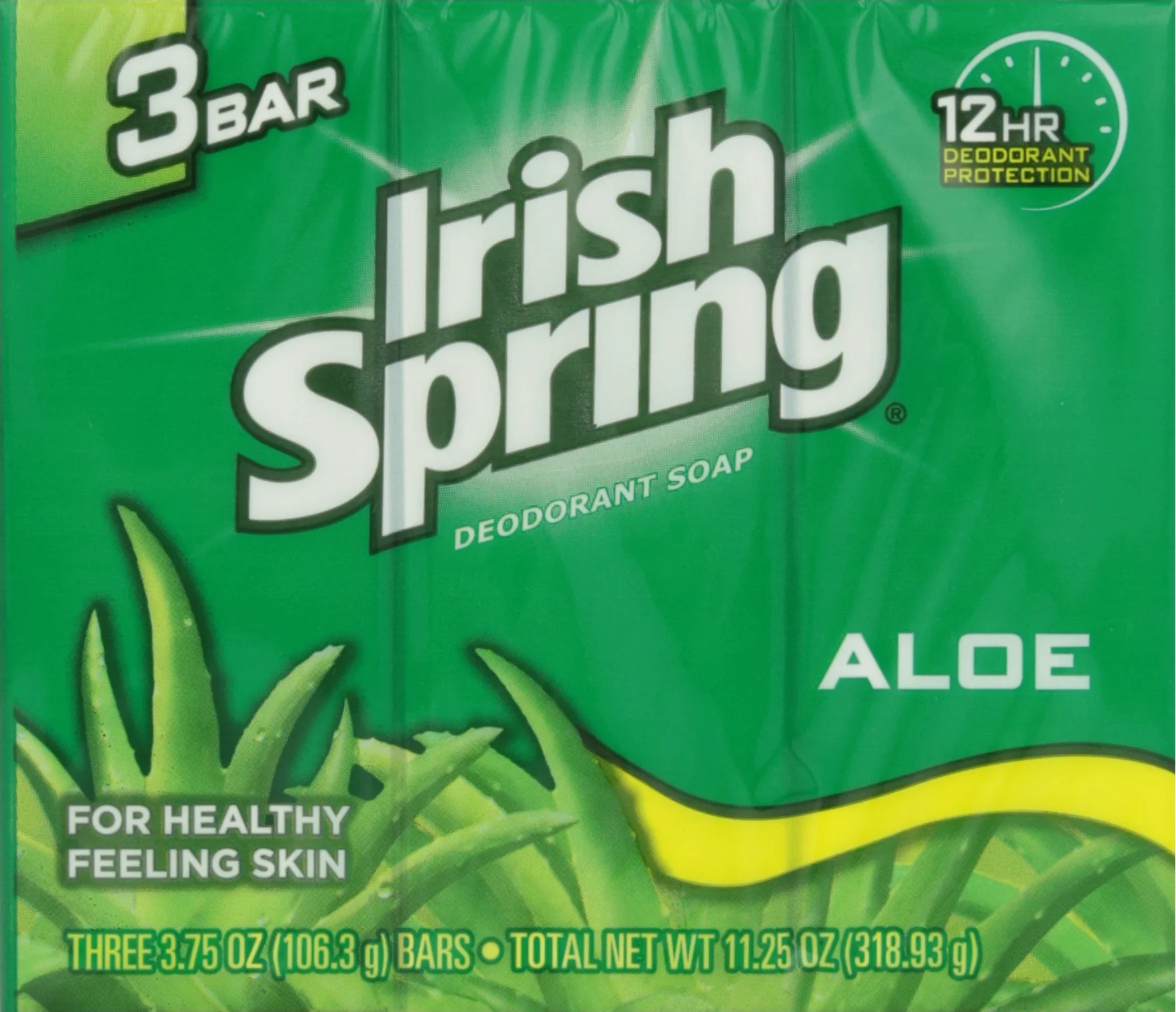 Irish Spring Dezodorant Mydło Aloe 105 g 3-Comte