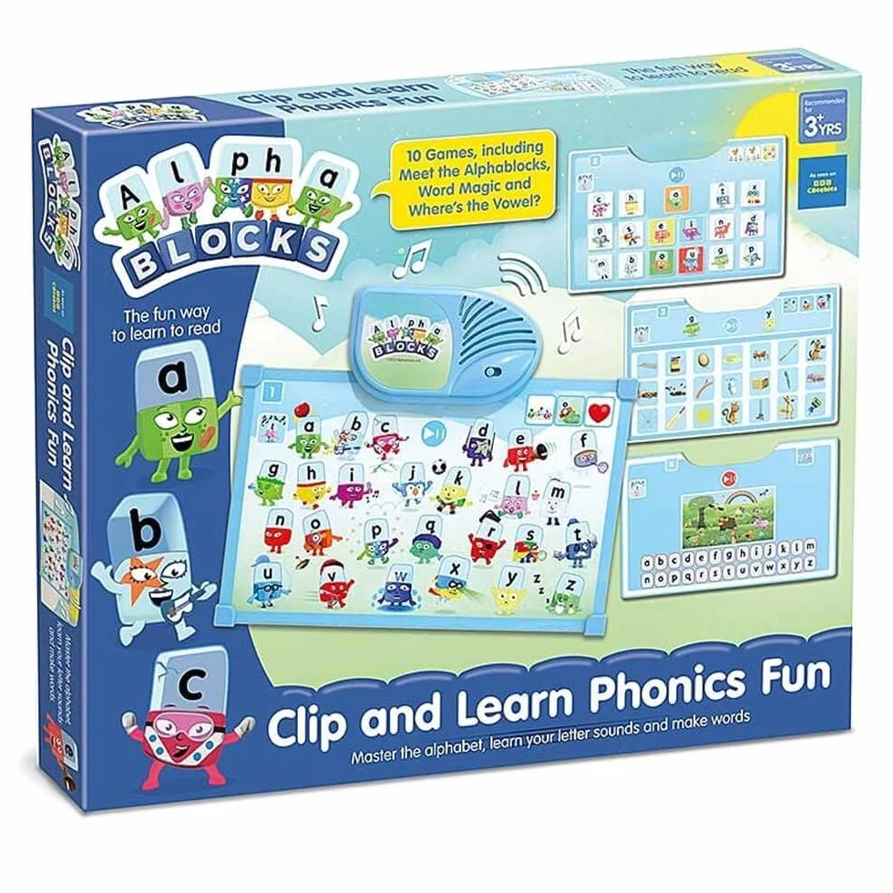 Alphablocks AN25 Clip & Learn